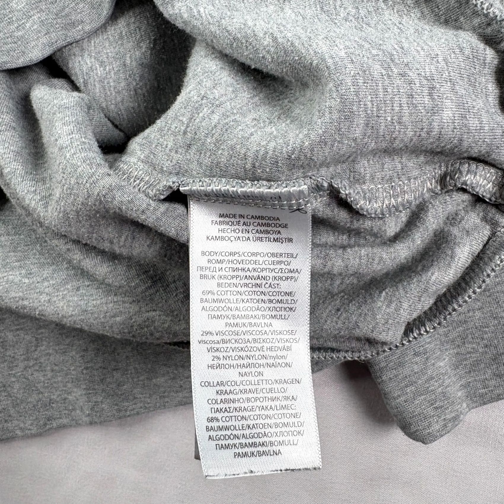 Polo Ralph Lauren Polo Ralph Lauren Sweatshirt Mens Large Gray Pullover Crew Neck Shirt Size US L / EU 52-54 / 3 - 7 Thumbnail