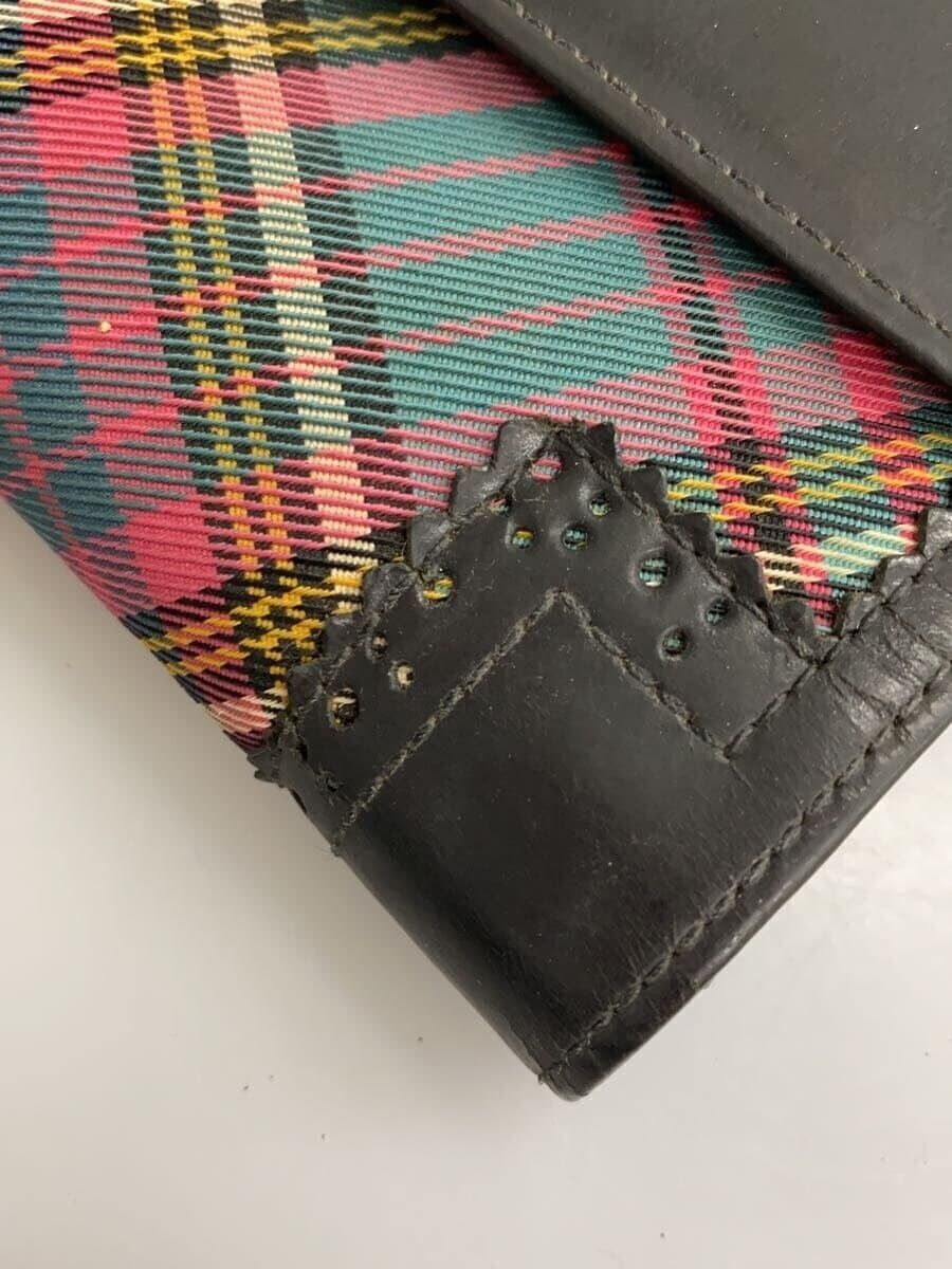 Vivienne Westwood Plaid Orb Leather Wallet Size ONE SIZE - 3 Thumbnail