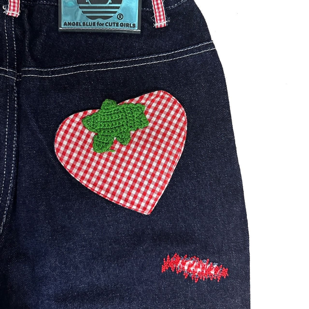 Angel Blue × Japanese Brand Vintage Angel Blue Strawberry Polka Dots Capri Pants Size US 27 - 7 Thumbnail