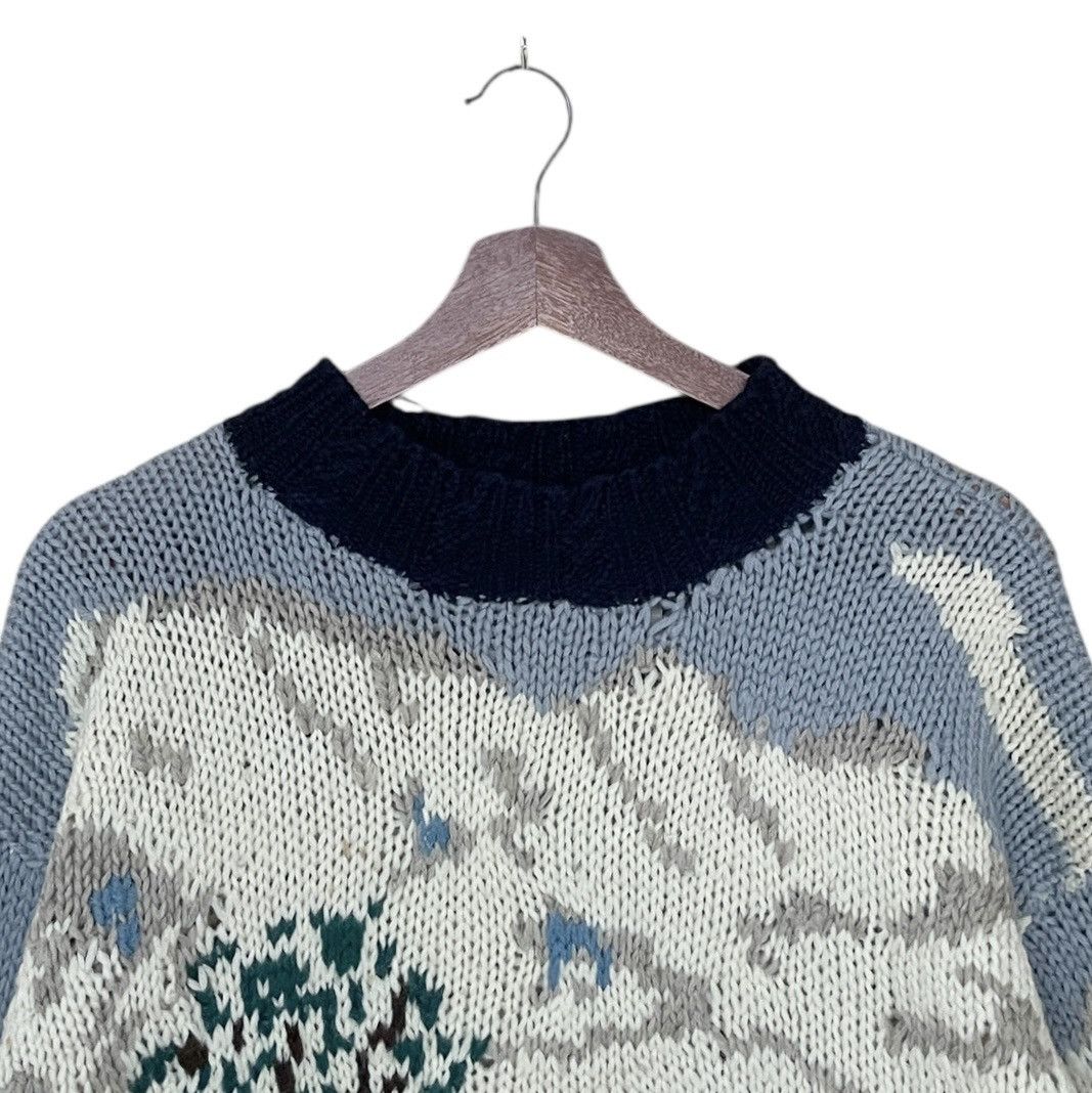 Handmade × Vintage Vintage Brand Afec’s Hand Made Knitwear Wool 1980s Size US M / EU 48-50 / 2 - 7 Thumbnail