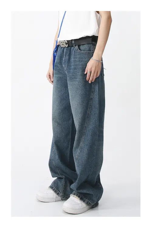 Other Loose wide-leg simple retro casual jeans Size US 32 / EU 48 - 3 Thumbnail
