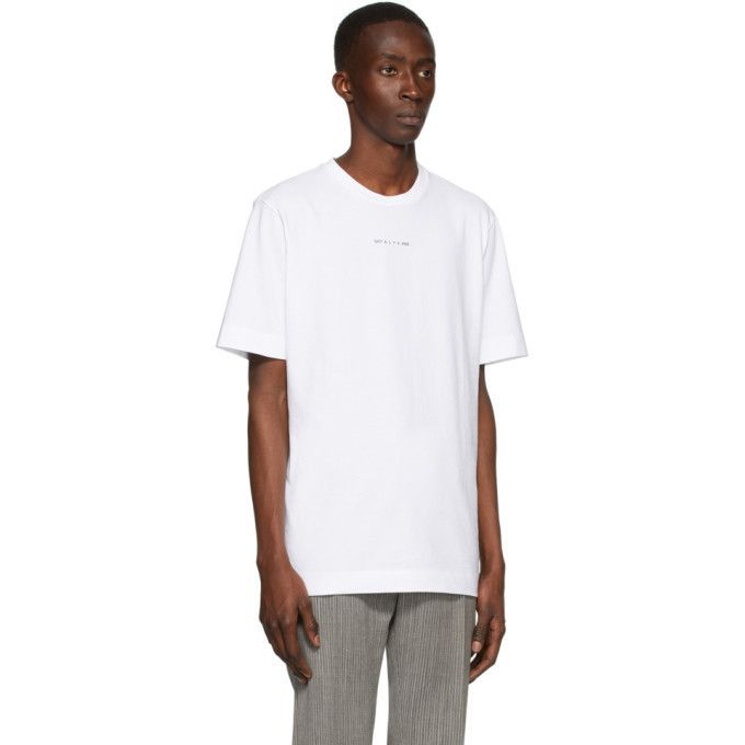 1017 ALYX 9SM White A Sphere Logo T-Shirt Size US L / EU 52-54 / 3 - 4 Thumbnail