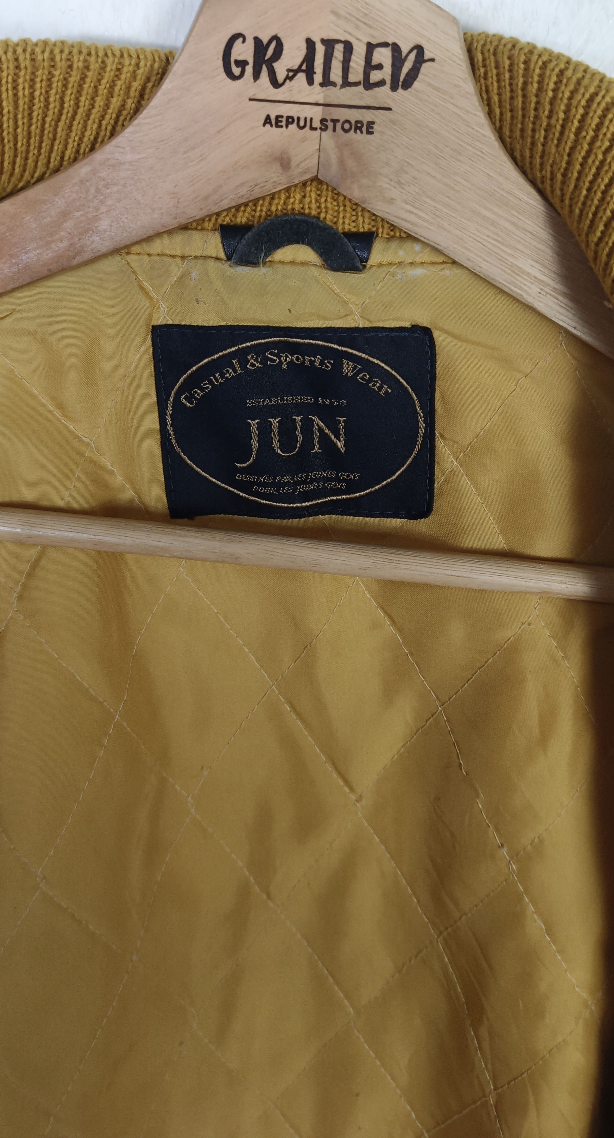 Japanese Brand × Jun Takahashi 80s🔥 Jun Sport Club by Jun Takahashi Varsity Jacket Size US M / EU 48-50 / 2 - 8 Thumbnail