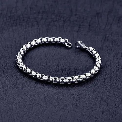Jewelry Square Pearl Chain Bracelet Size ONE SIZE - 2 Thumbnail