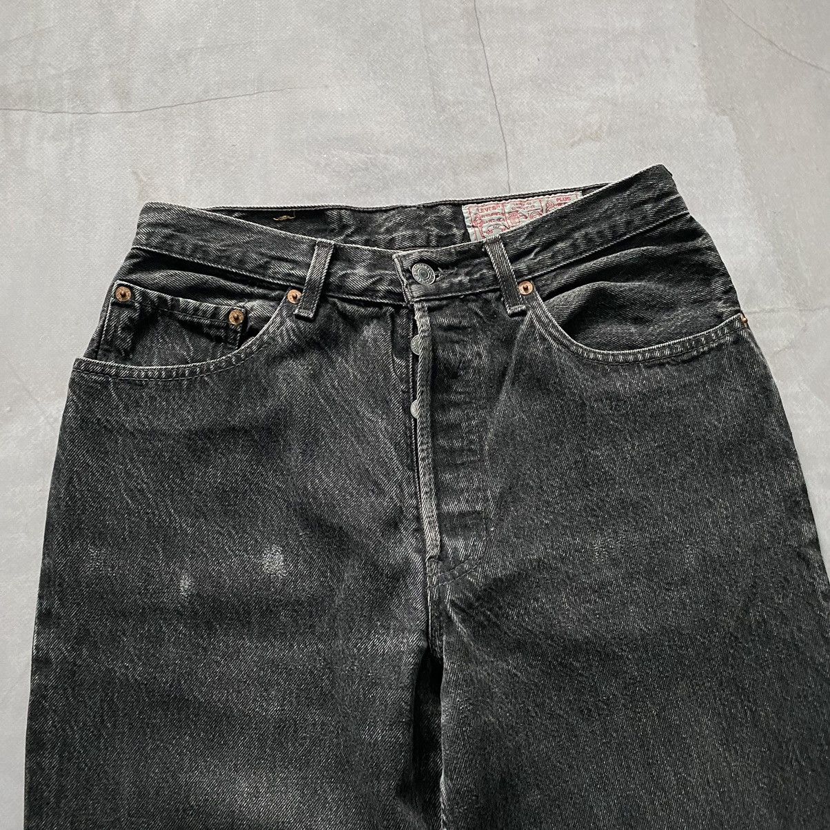Beauty Beast × Jean × Levi's Vintage Levi’s 901 Distressed Faded Made in France Jeans Size US 31 - 3 Thumbnail