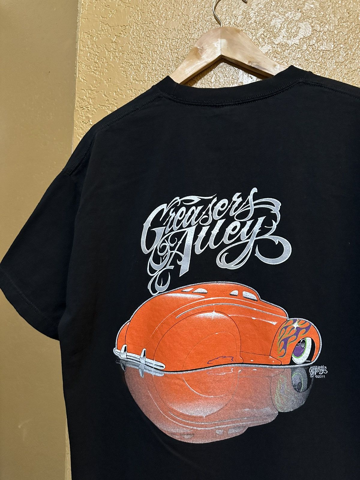 Vintage 🍊 vintage Greasers Alley hot rod customs tee xl Size US XL / EU 56 / 4 - 3 Thumbnail