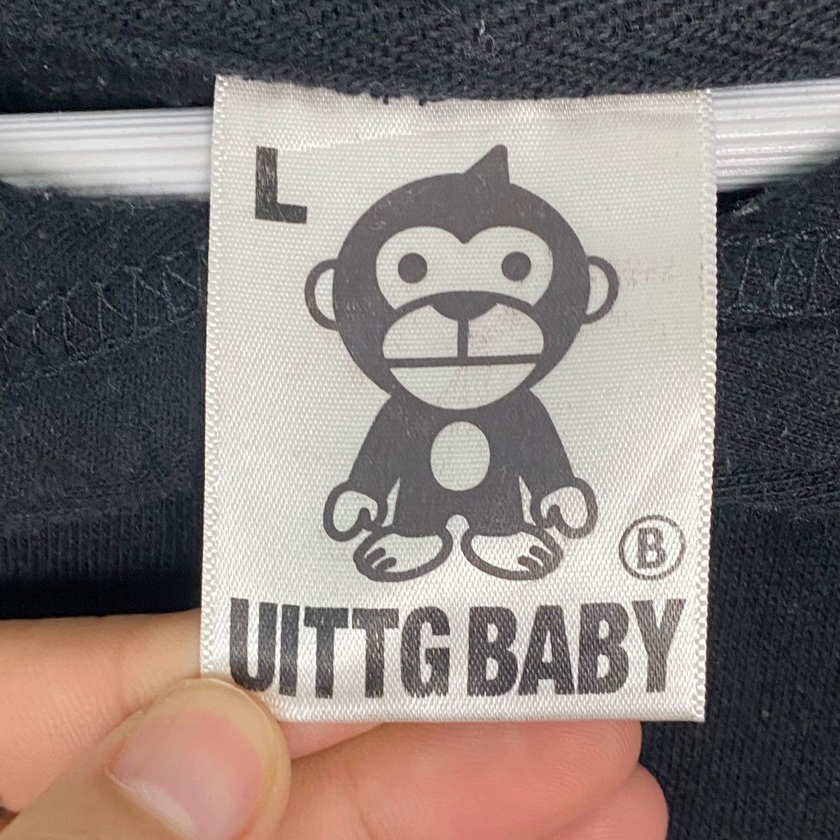 Other Vintage X-Uittg Printed Hoodie Black Pullover Jumper Size L Size US L / EU 52-54 / 3 - 5 Thumbnail
