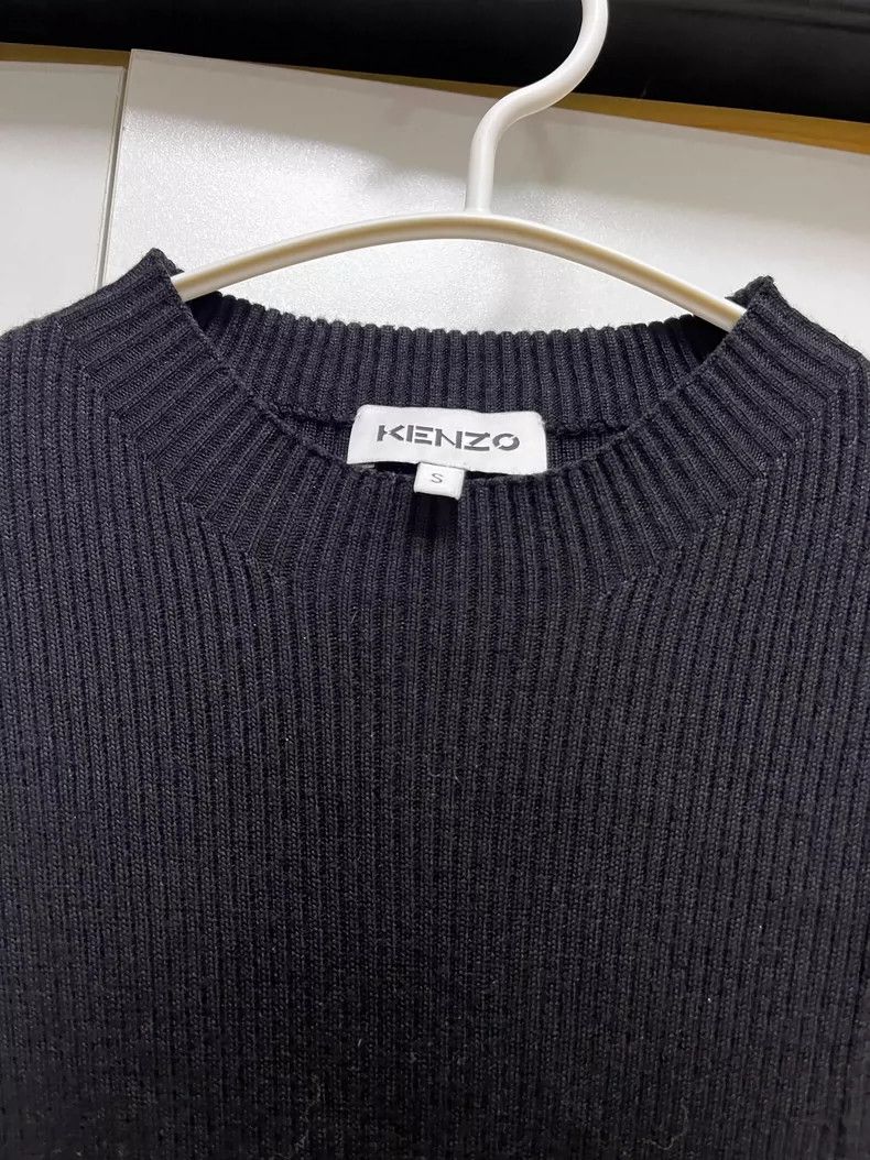 Kenzo KENZO Woolen short sleeves Size S / US 4 / IT 40 - 2 Thumbnail