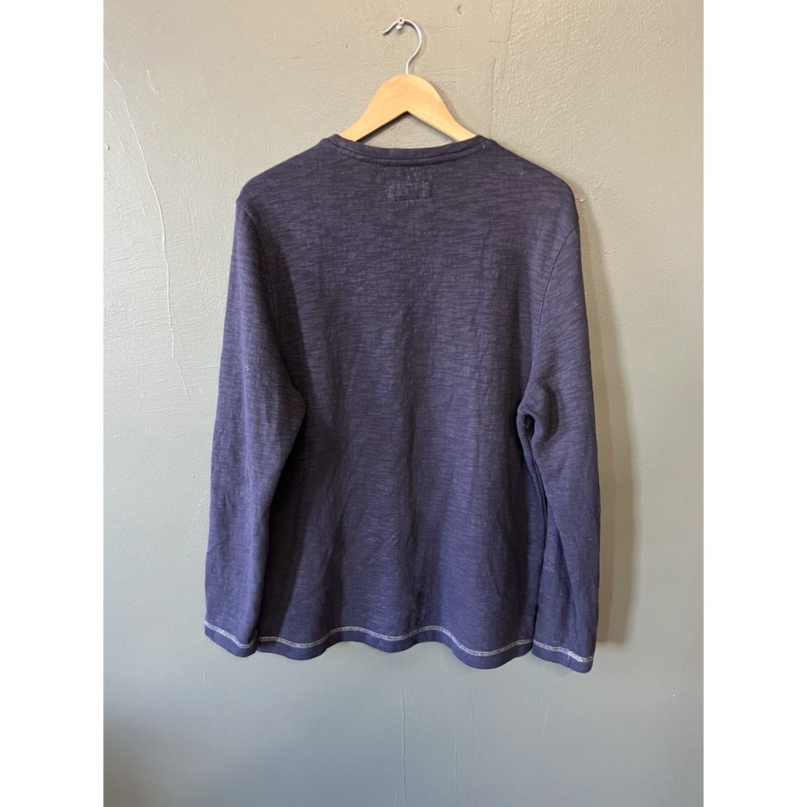 Carbon2Cobalt Carbon2Cobalt Mens Blue Long Sleeve Pullover Sweatshirt XL XXL? Wait. Size US XL / EU 56 / 4 - 2 Thumbnail