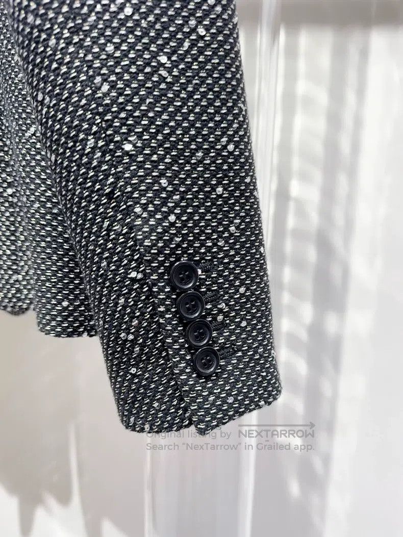 Saint Laurent Paris Saint Laurent Paris Sequined Suit Size XS / US 0-2 / IT 36-38 - 6 Thumbnail