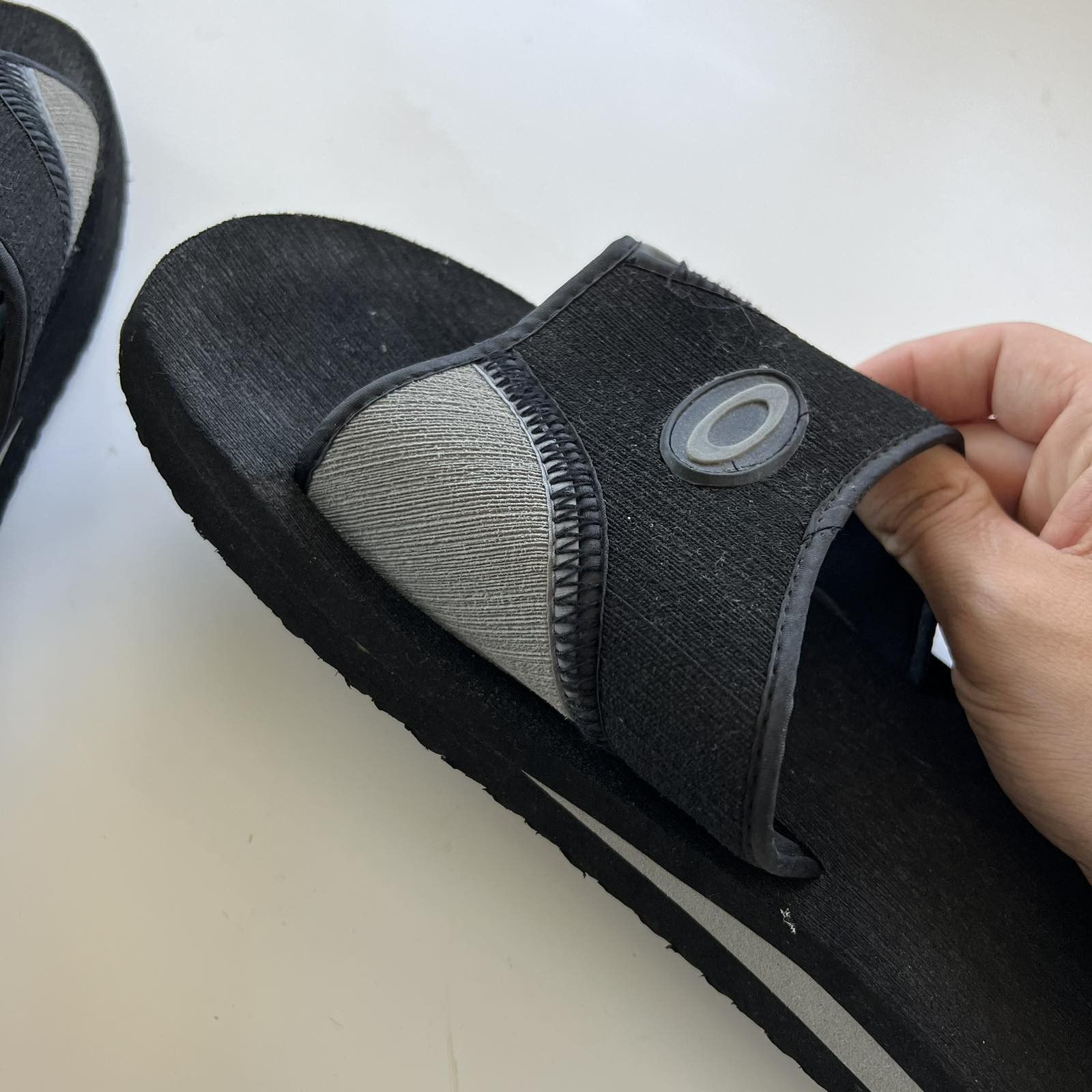 Oakley Oakley Vintage Flip Flops / Slippers 90s Sz 41 Size US 8 / EU 41 - 3 Thumbnail