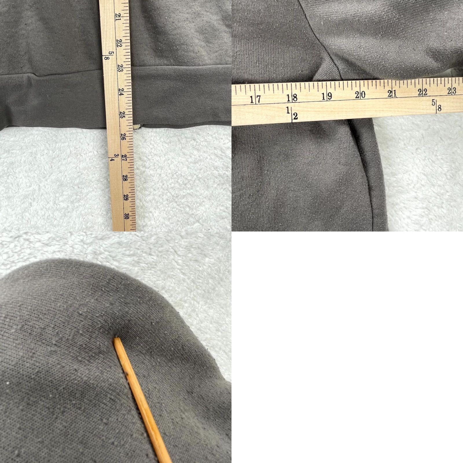 Apple VINTAGE Apple Hoodie Mens L Gray Logo Full Zip Zip Fleece Cotton Polyester Size US L / EU 52-54 / 3 - 8 Thumbnail