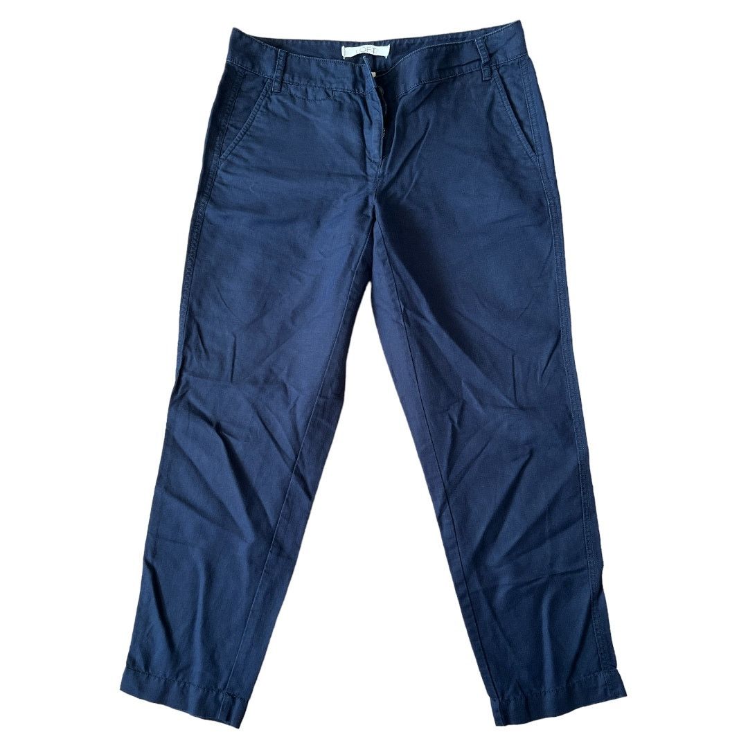 Ann Taylor Ann Taylor Loft Navy Blue Chino Pants, 2P Size 26" / US 2 / IT 38 - 1 Thumbnail