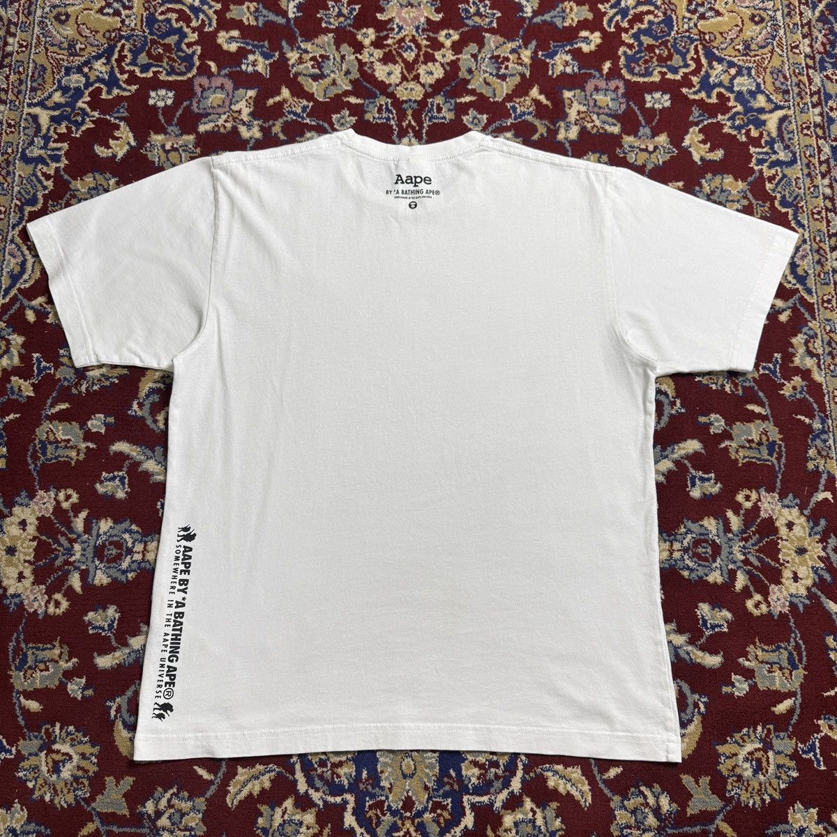 Bape Aape BY A Bathing Ape Bape head logo tee y2k Nigo Size US L / EU 52-54 / 3 - 7 Thumbnail