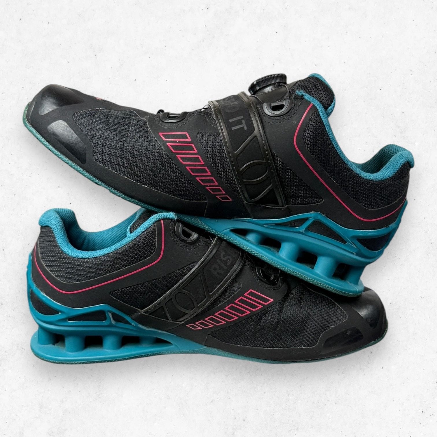 Other Inov-8 Fastlift 370 BOA Black/Teal/Berry Womens 9.5 Size US 9.5 / IT 39.5 - 10 Thumbnail