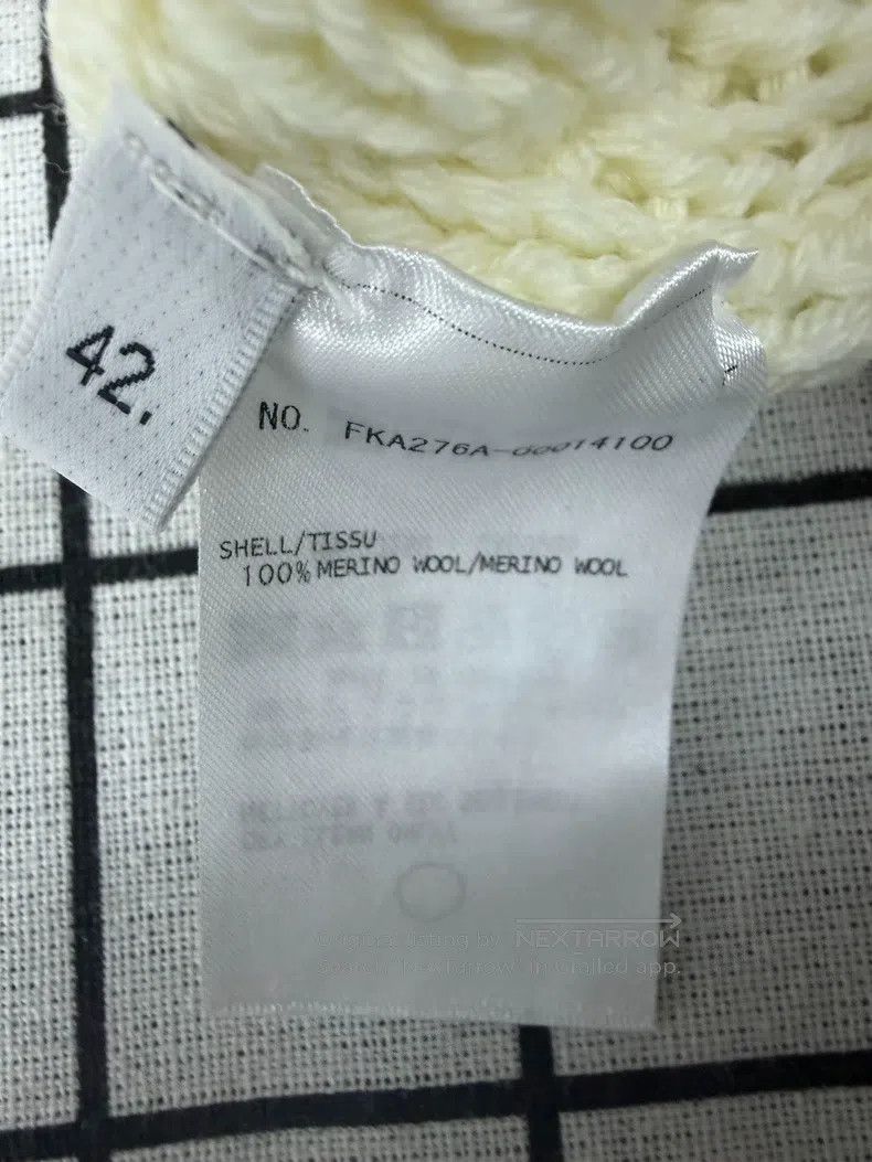 Thom Browne Thom Browne Off-white crewneck sweater Size US XS / EU 42 / 0 - 5 Thumbnail