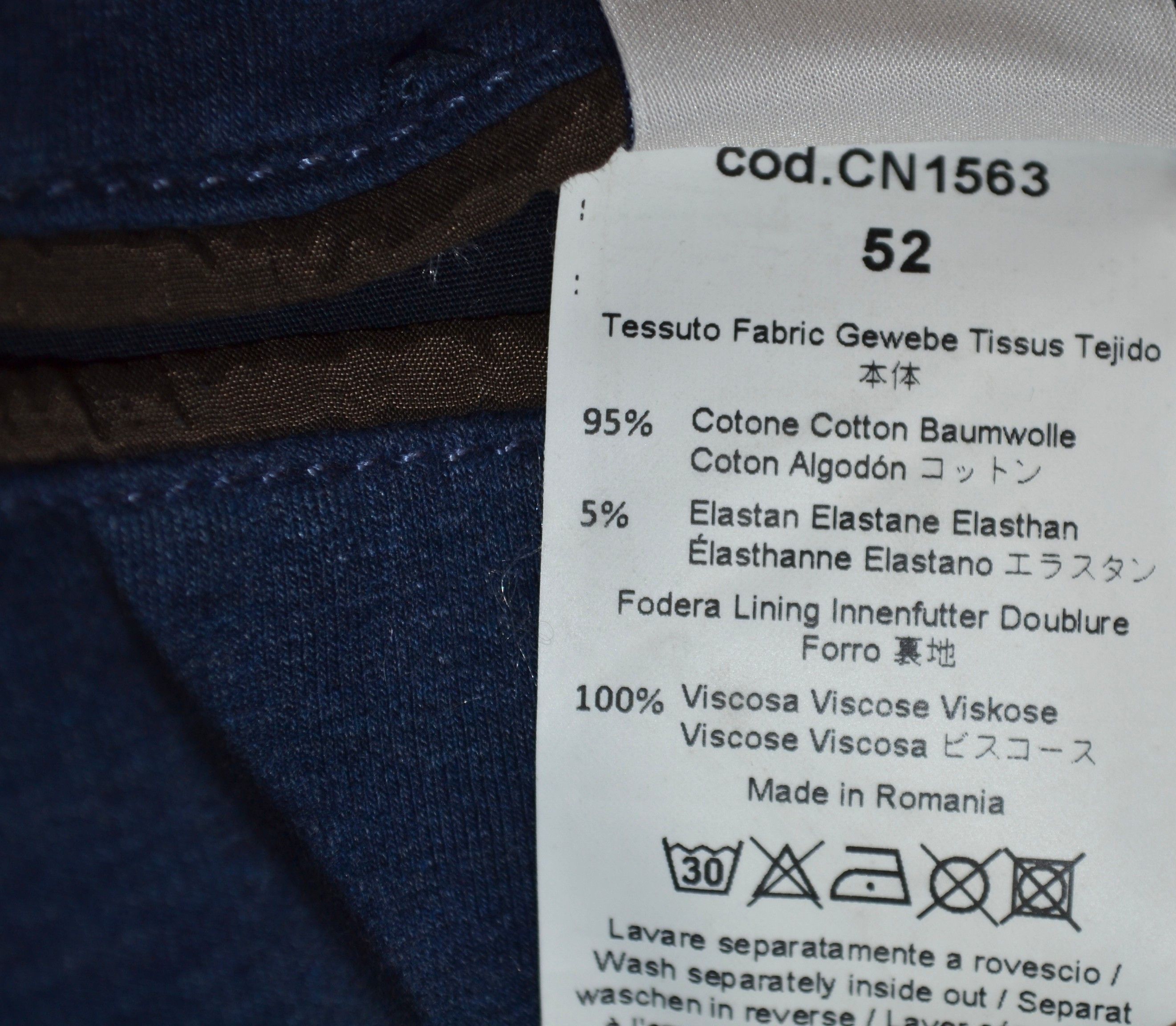 Circolo 1901 Circolo 1901 Blue Blazer Cotton Easy Sport Jacket 52 42US Size US L / EU 52-54 / 3 - 10 Thumbnail
