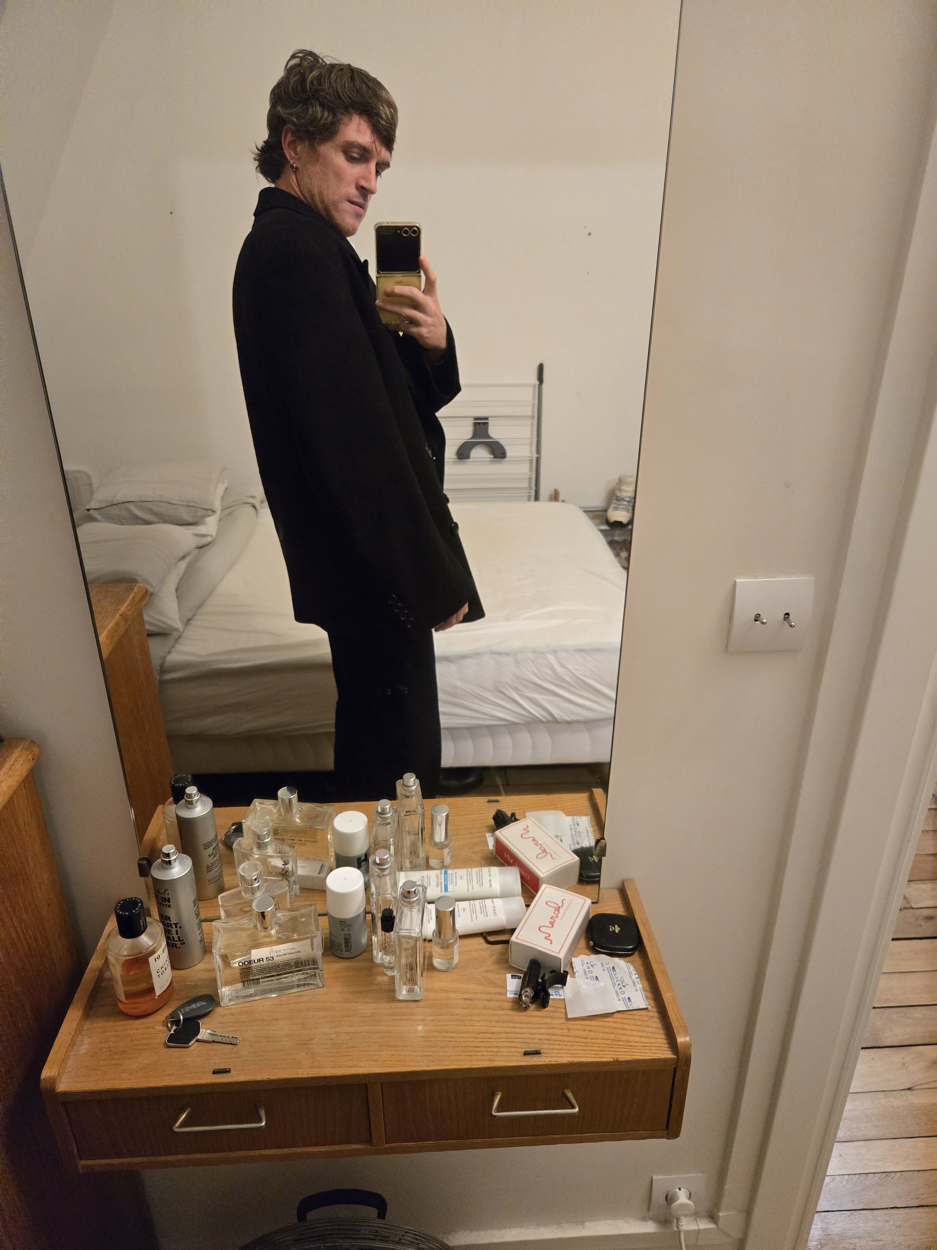 Junya Watanabe FW23 Beaver Cloth Double Breasted Oversized Jacket Size US S / EU 44-46 / 1 - 3 Thumbnail