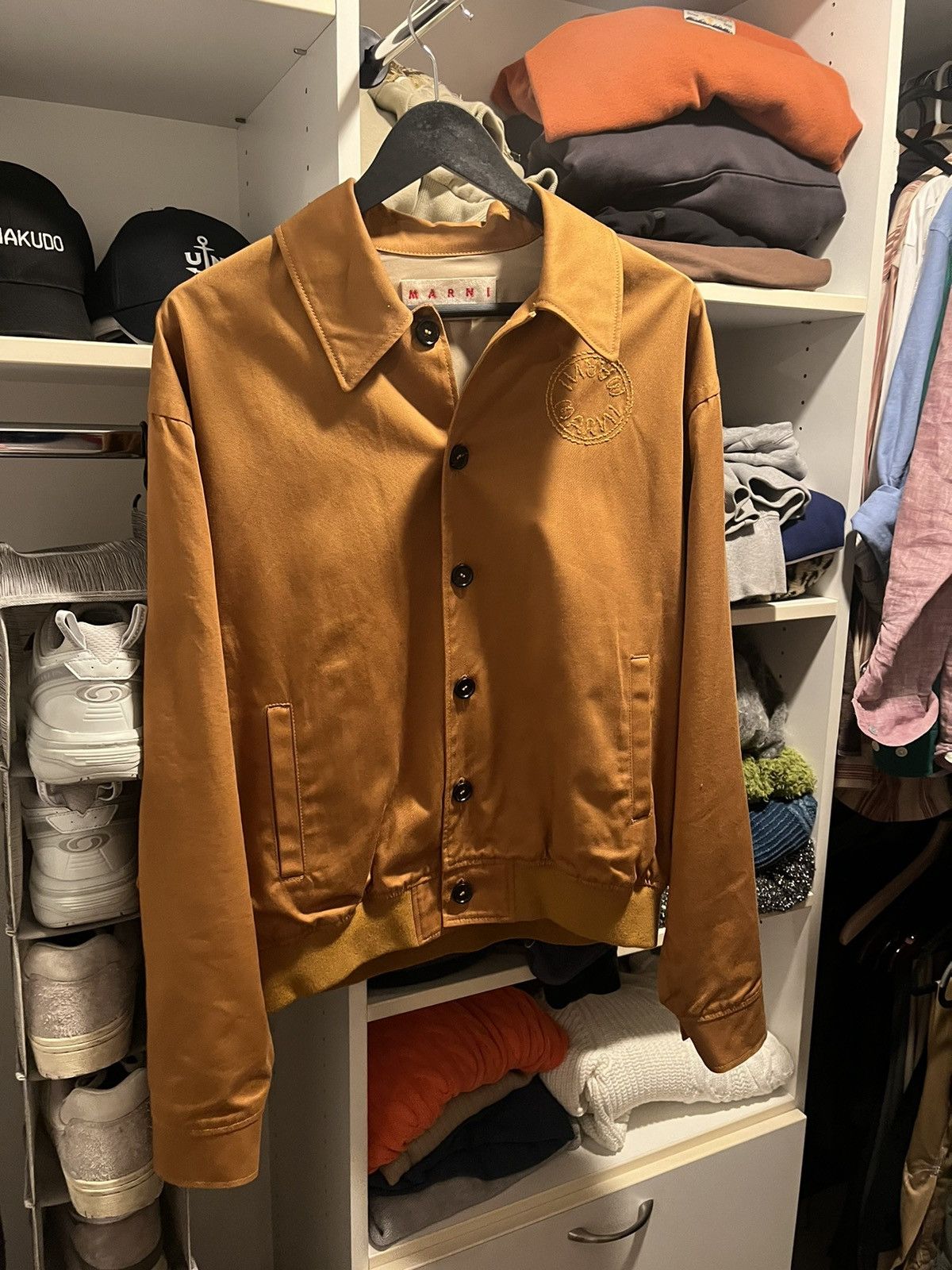 Marni Marni embroidery bomber like jacket Size US L / EU 52-54 / 3 - 1 Thumbnail