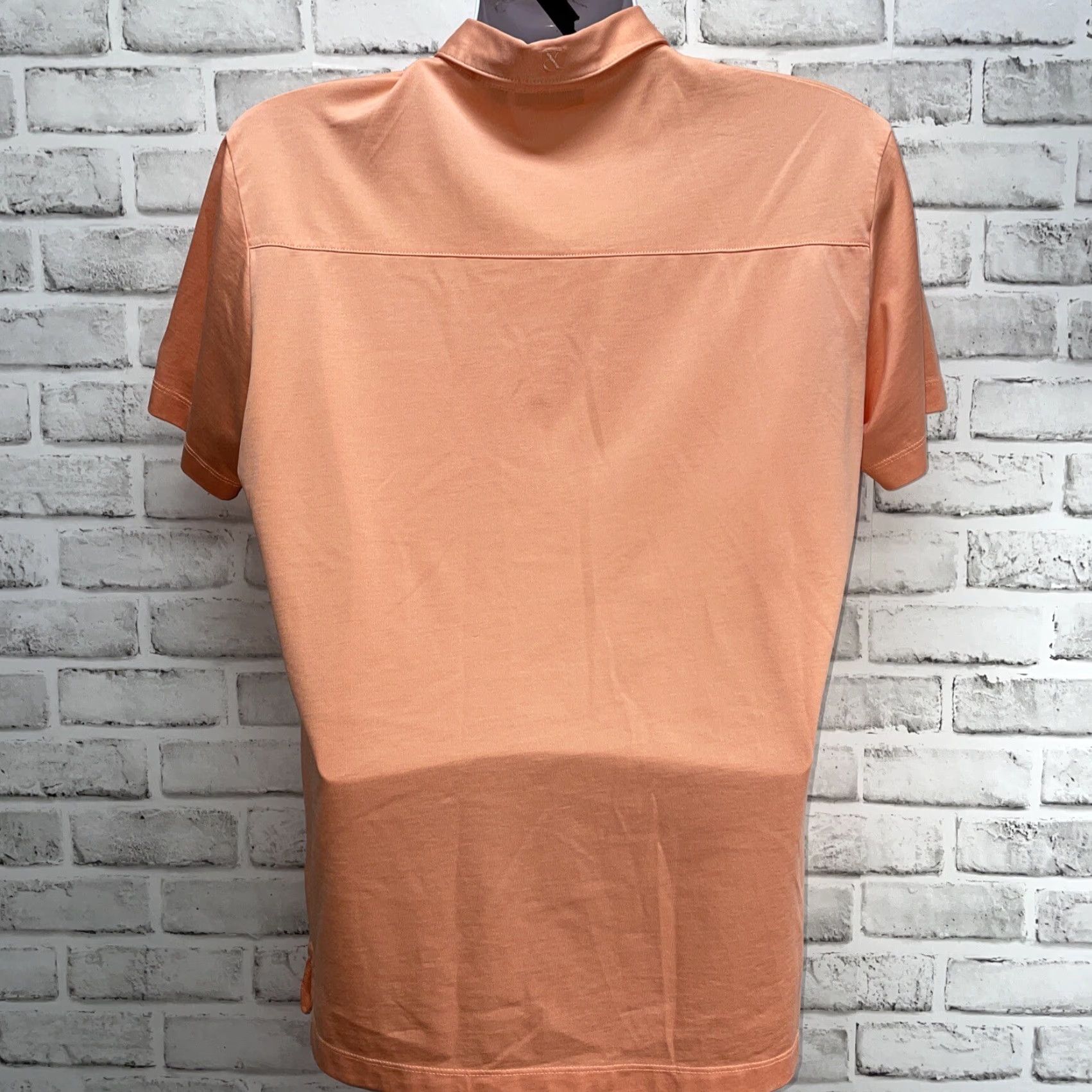 Vintage VINTAGE Devereux orange pocket polo shirt Mens Size L Size US L / EU 52-54 / 3 - 5 Thumbnail