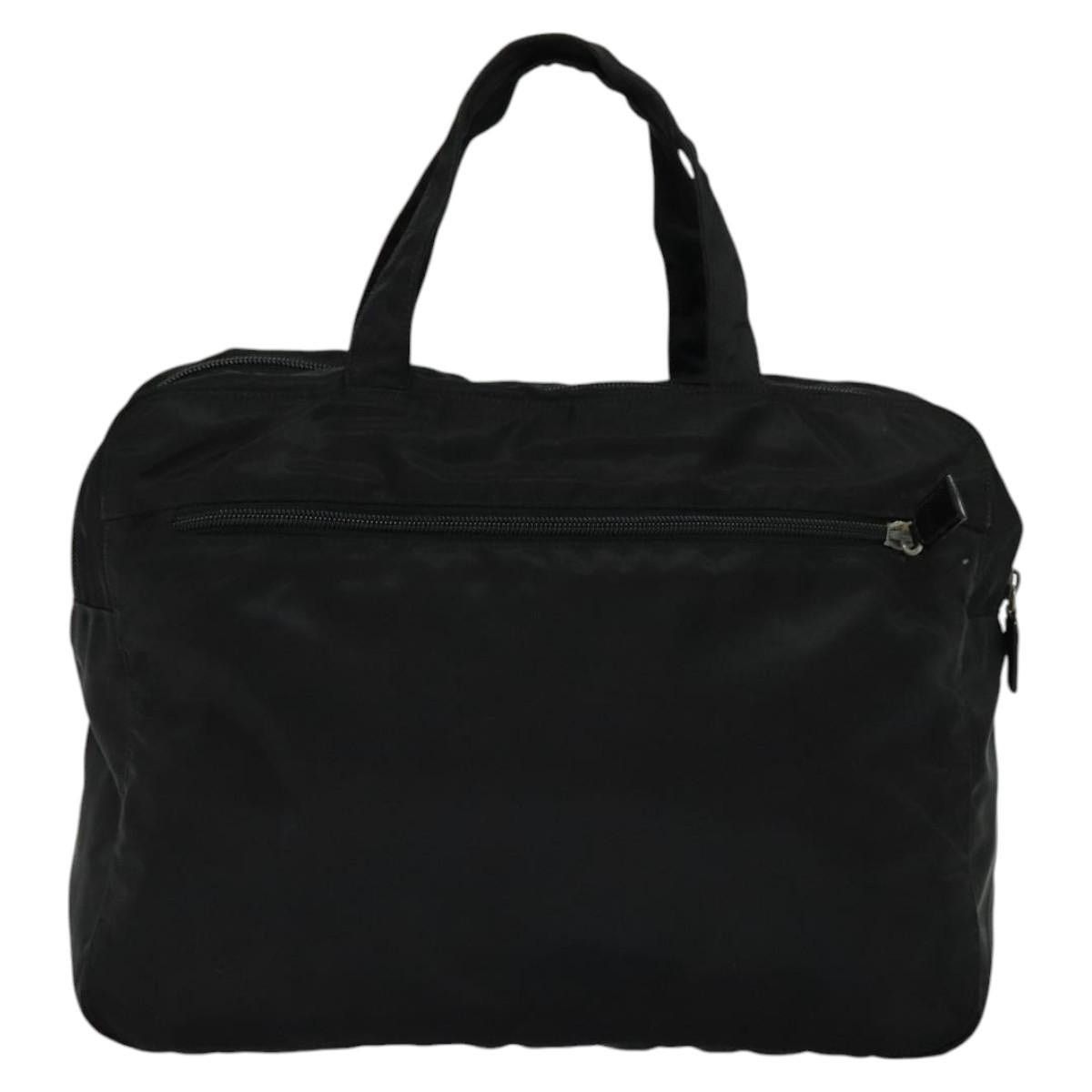 Prada PRADA Hand Bag Nylon Black Silver Size ONE SIZE - 3 Thumbnail