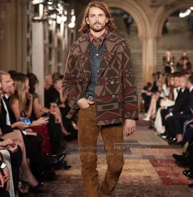 RRL Ralph Lauren RRL Ralph Lauren Anniversary runway commemorative Indian b Size US L / EU 52-54 / 3 - 2 Thumbnail