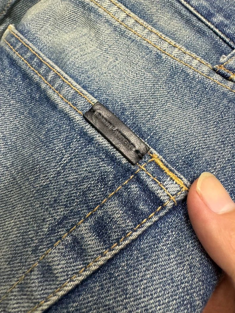 Saint Laurent Paris Saint Laurent Paris Saint Laurent Blue Wash Denim Jeans Si Size US 28 / EU 44 - 3 Thumbnail