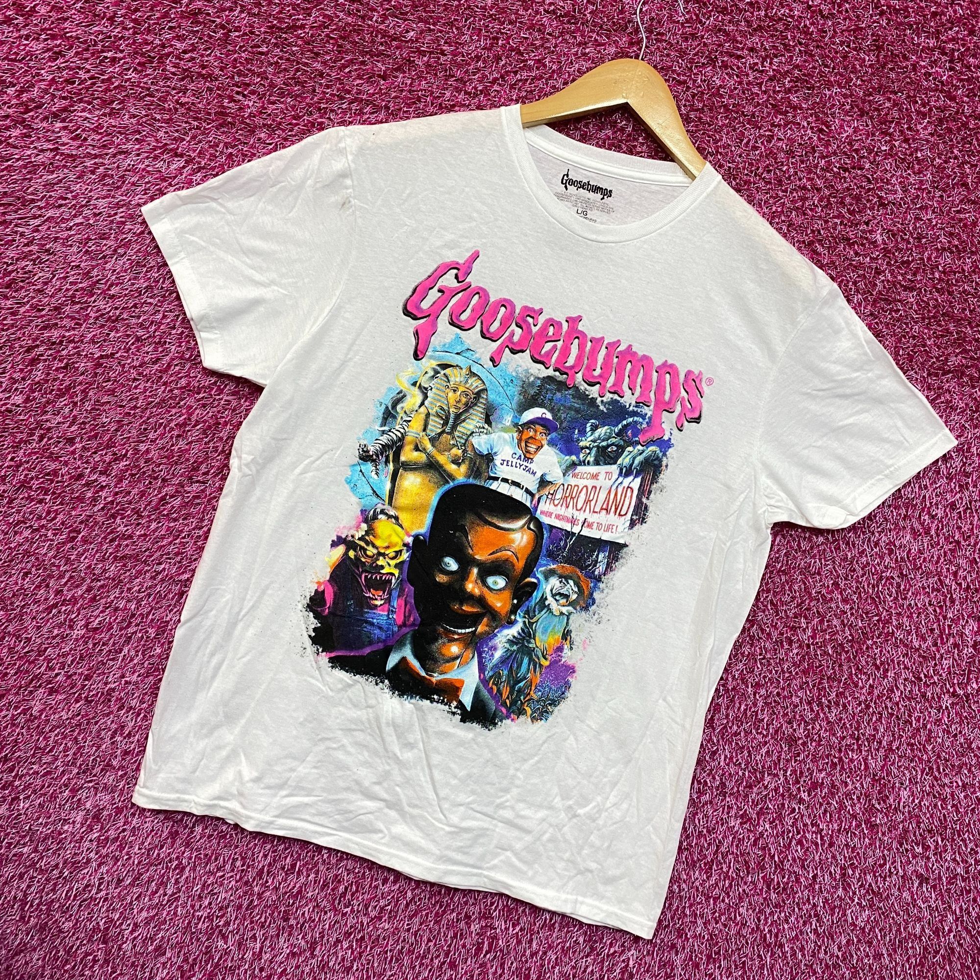 Other Goosebumps RL Stine Horror Series Cover Art Collage Tee L Size US L / EU 52-54 / 3 - 3 Thumbnail