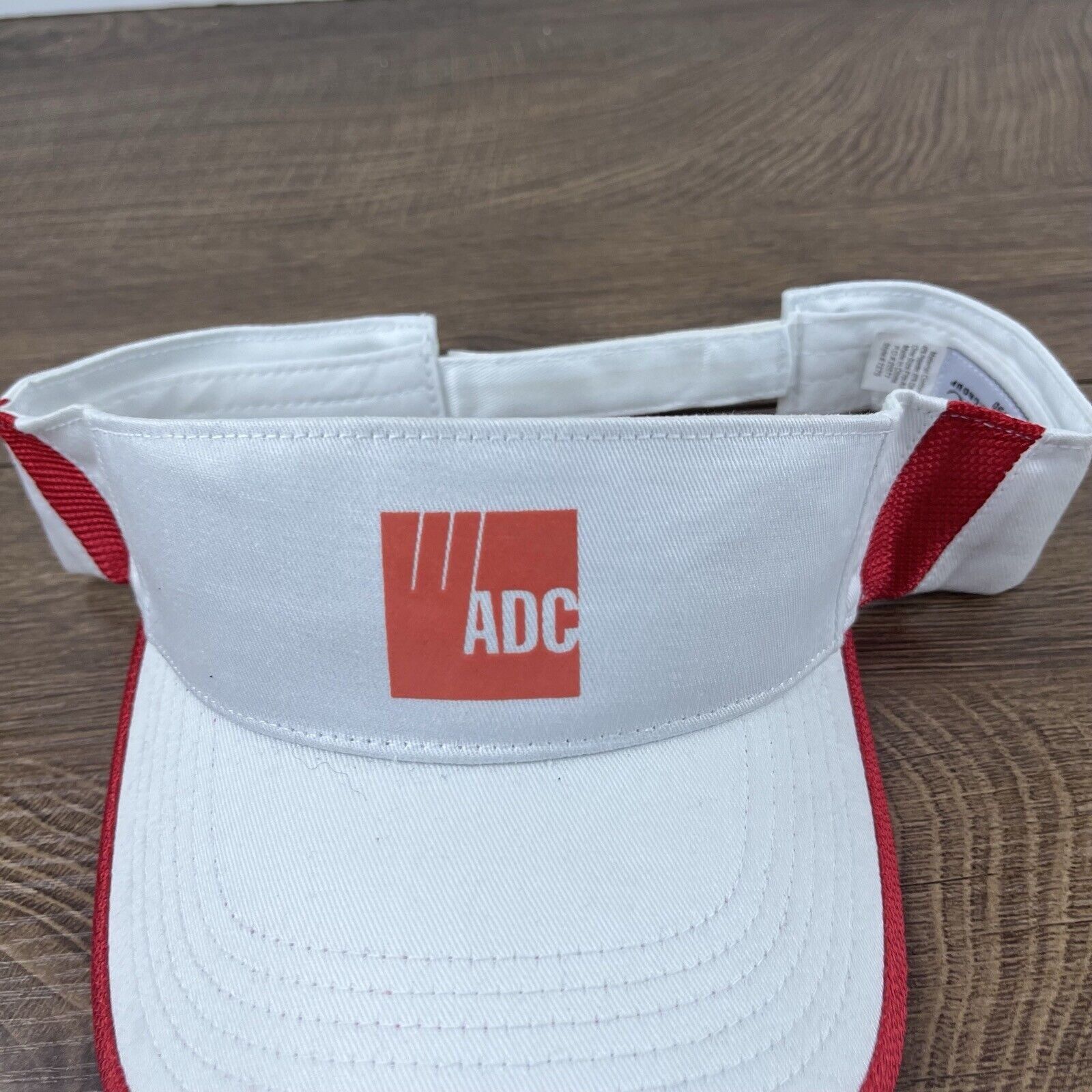 Other ADC W Visor Hat White ADC Cap Hat Adjustable Hat ADC White A Size ONE SIZE - 5 Thumbnail