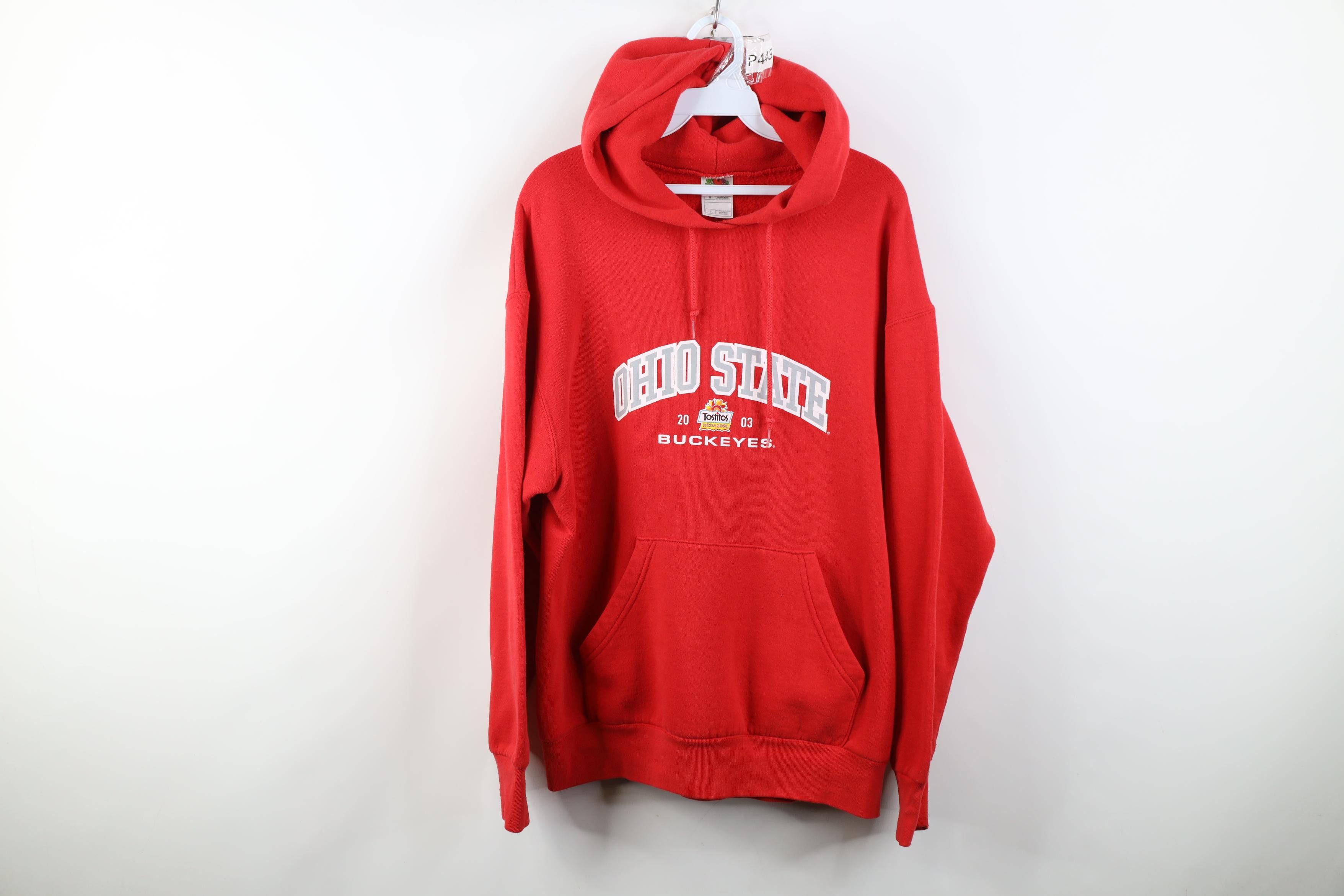 Vintage Vintage Y2K 2003 Fiesta Bowl Ohio State University Hoodie Size US L / EU 52-54 / 3 - 1 Thumbnail