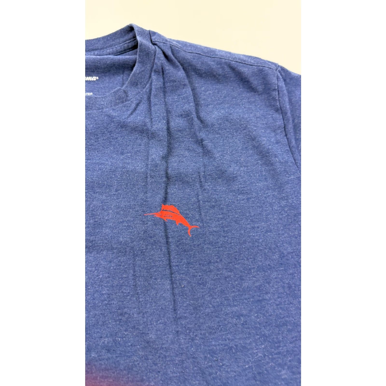 Tommy Bahama Tommy Bahama Shirt Mens L Blue Graphic Print Crew Neck Tee Beach Size US L / EU 52-54 / 3 - 3 Thumbnail