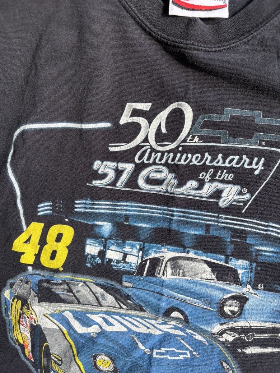 NASCAR × Vintage Vintage NASCAR Jimmie Johnson shirt Size US L / EU 52-54 / 3 - 4 Thumbnail