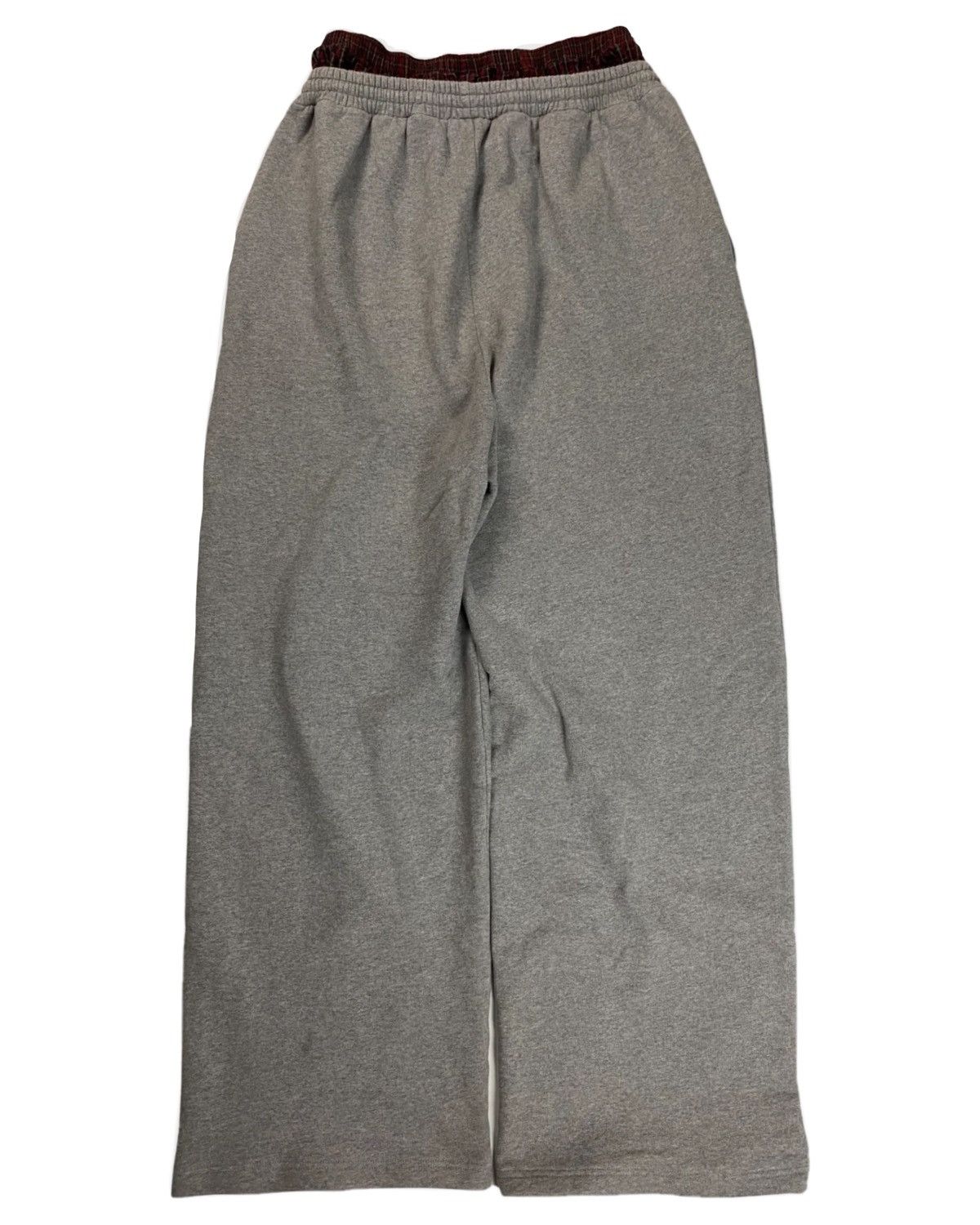 Balenciaga Balenciaga Gray Sagging Layered Trompe L’oeil Swetpants Size US 32 / EU 48 - 2 Thumbnail