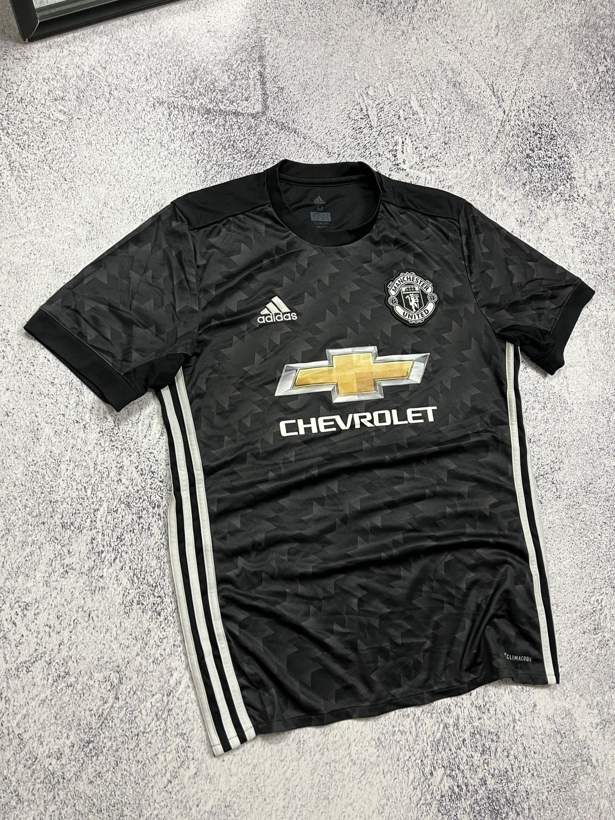 Adidas Adidas Manchester United 2017 Away Soccer Jersey Football Size US M / EU 48-50 / 2 - 4 Thumbnail