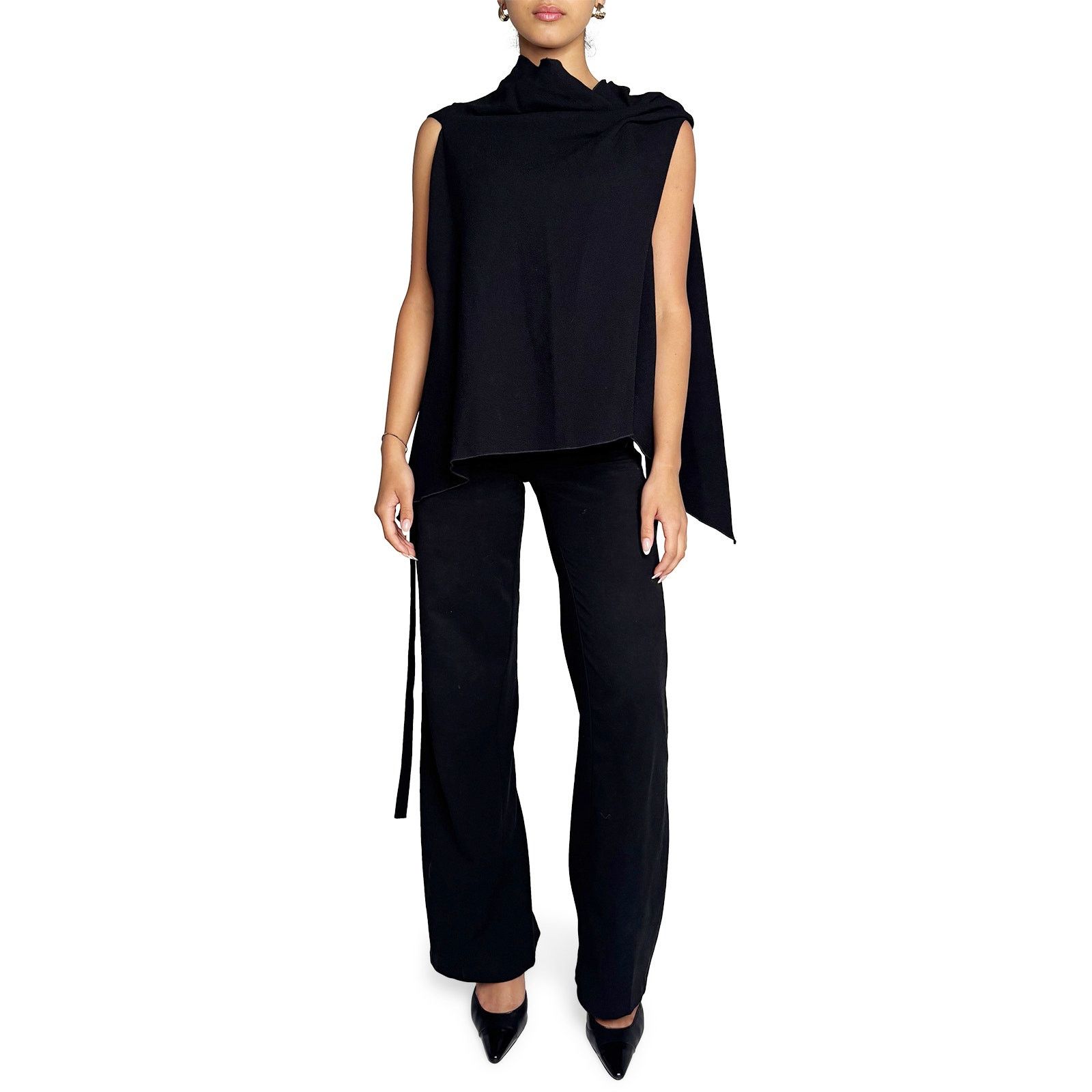 Roland Mouret Black tank blouse Size L / US 10 / IT 46 - 1 Thumbnail