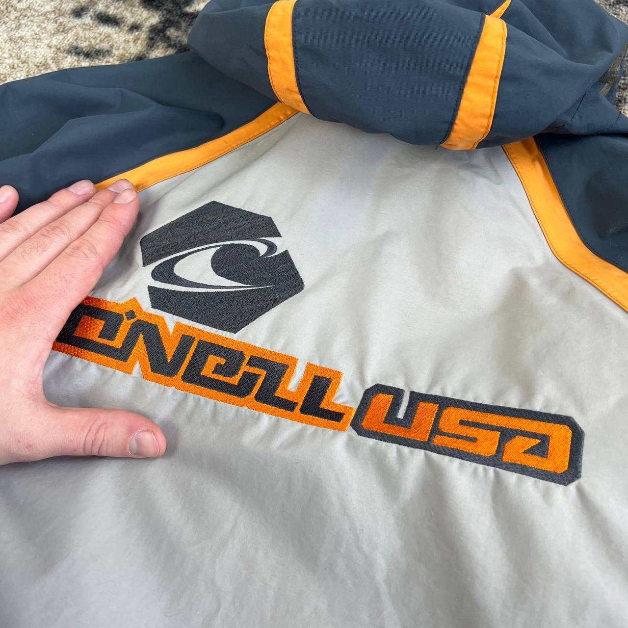 O'Neill Oneill Vintage Y2K Big Embroidered Logo Jacket Size US M / EU 48-50 / 2 - 5 Thumbnail