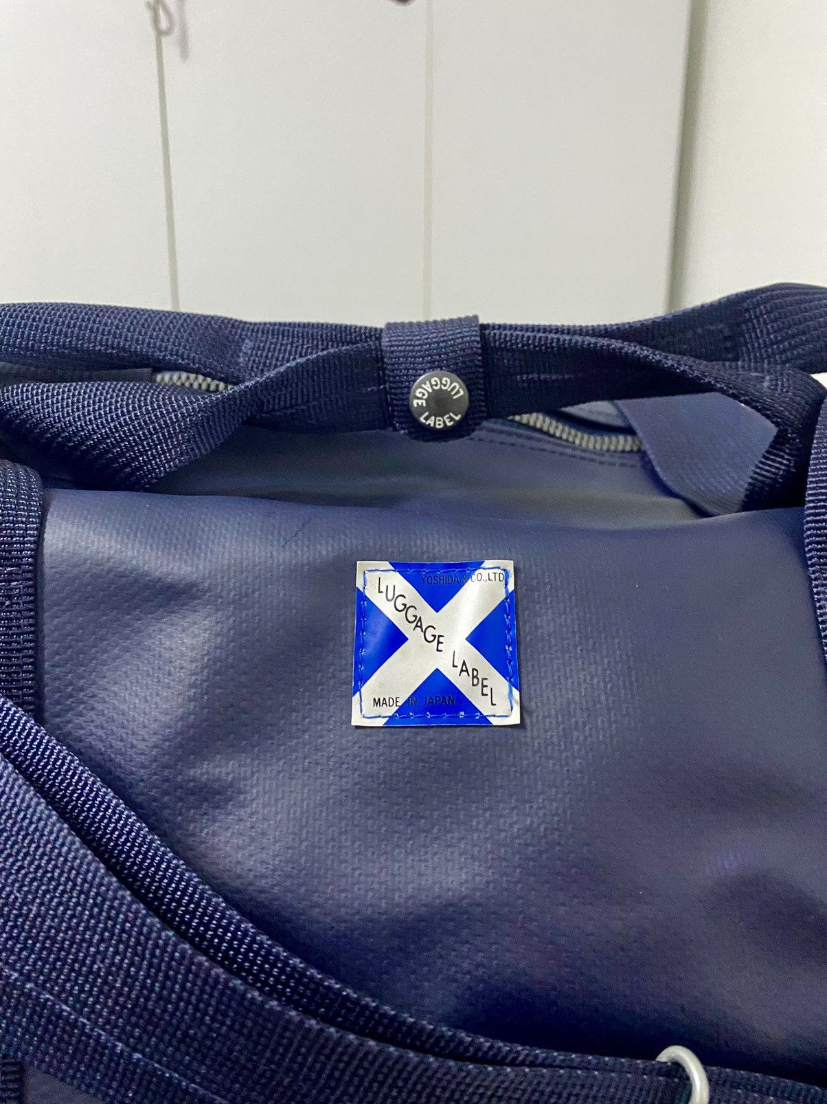 Japanese Brand Luggage Label Boston Travel Sling bag Size ONE SIZE - 7 Thumbnail