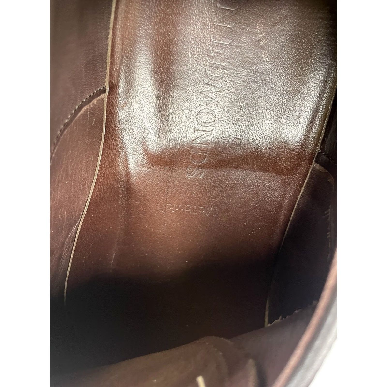 Allen Edmonds Allen Edmonds McTavish Wingtip Oxford Brogue Mens 11.5 EEE Brown Leather Dress Shoes Size US 12 / EU 45 - 4 Thumbnail