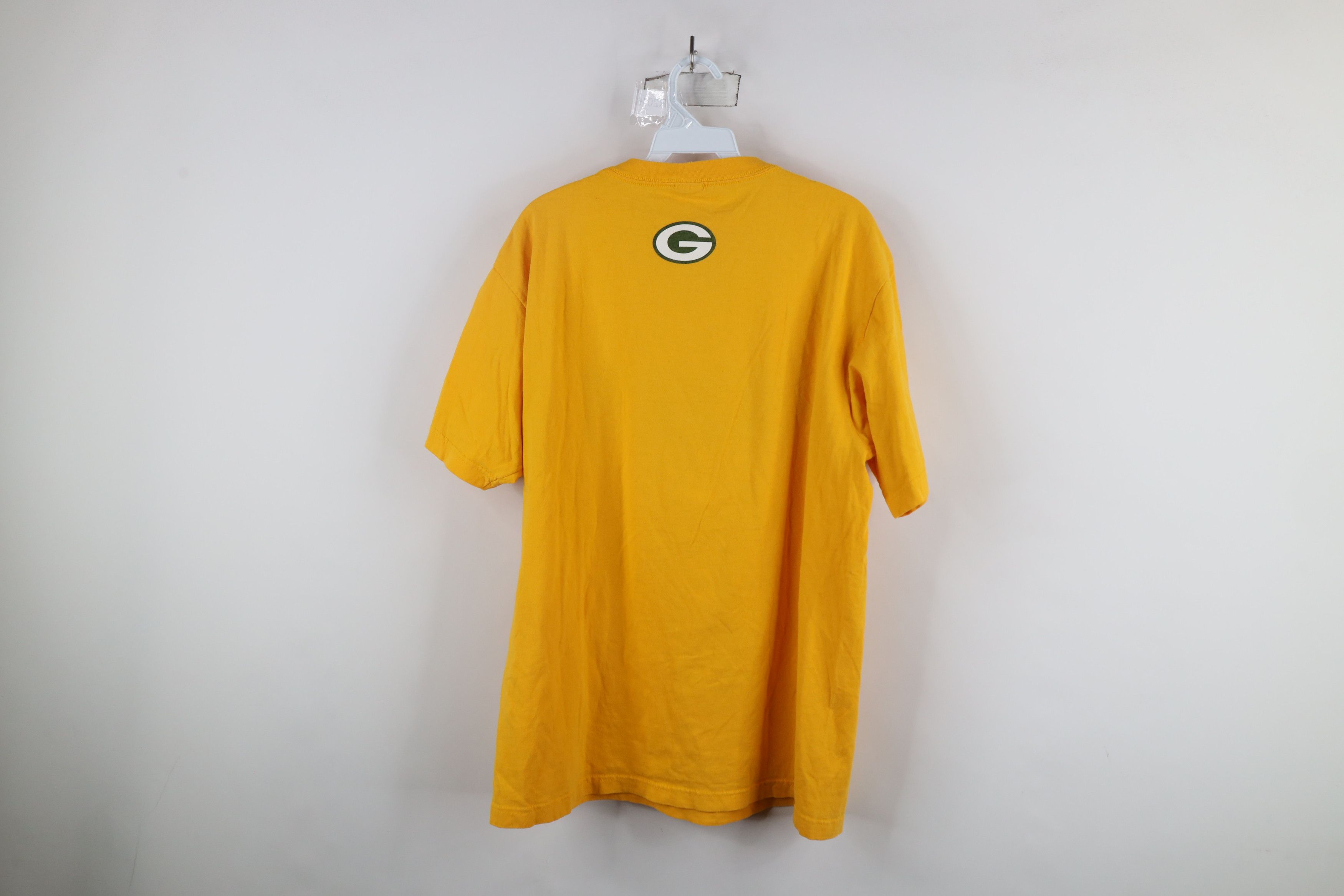 Reebok × Vintage Vintage Reebok Spell Out Green Bay Packers Football T-Shirt Size US L / EU 52-54 / 3 - 14 Thumbnail