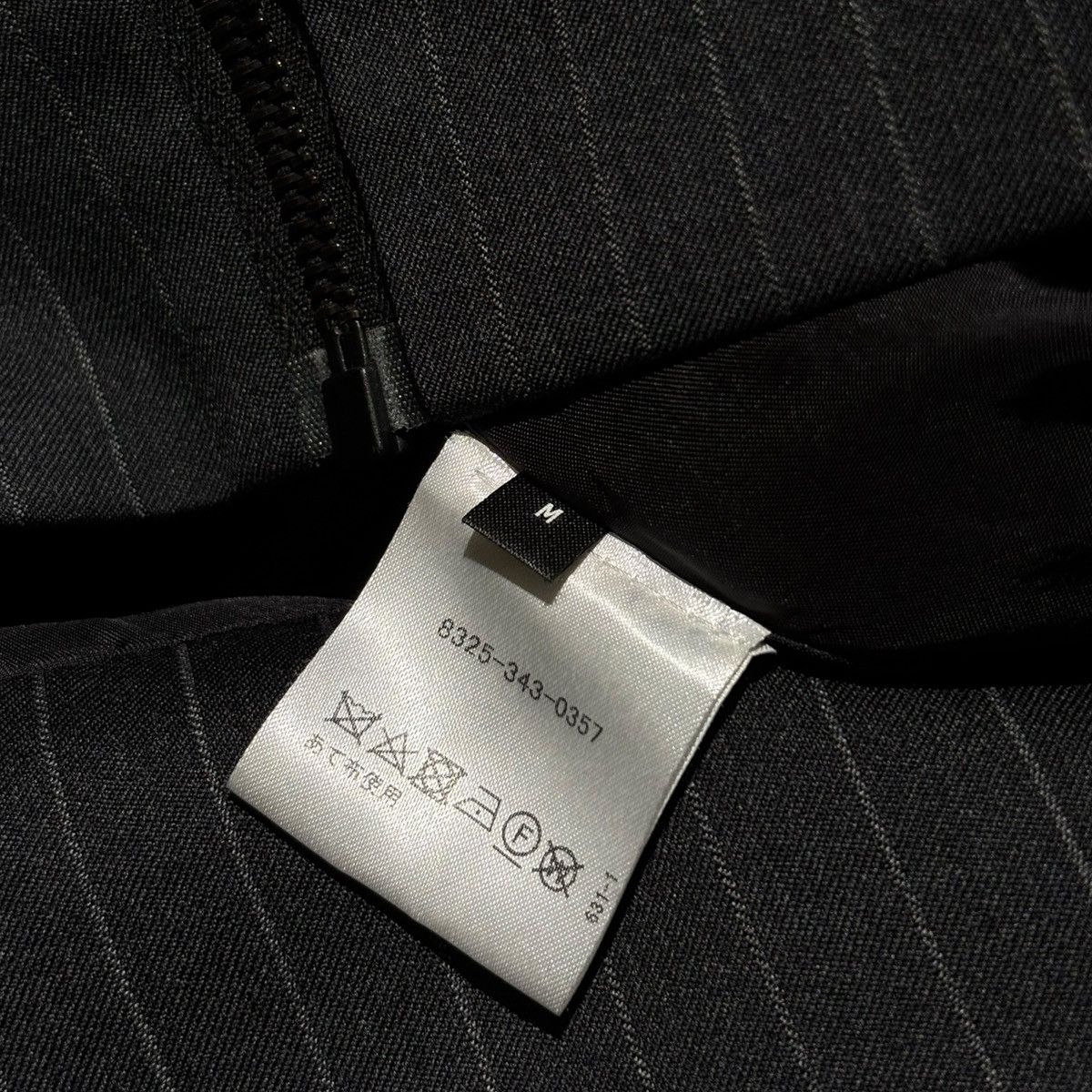 Japanese Brand × NE.SENSE Pinstripe paneled boxy tassel jacket Size US M / EU 48-50 / 2 - 4 Thumbnail