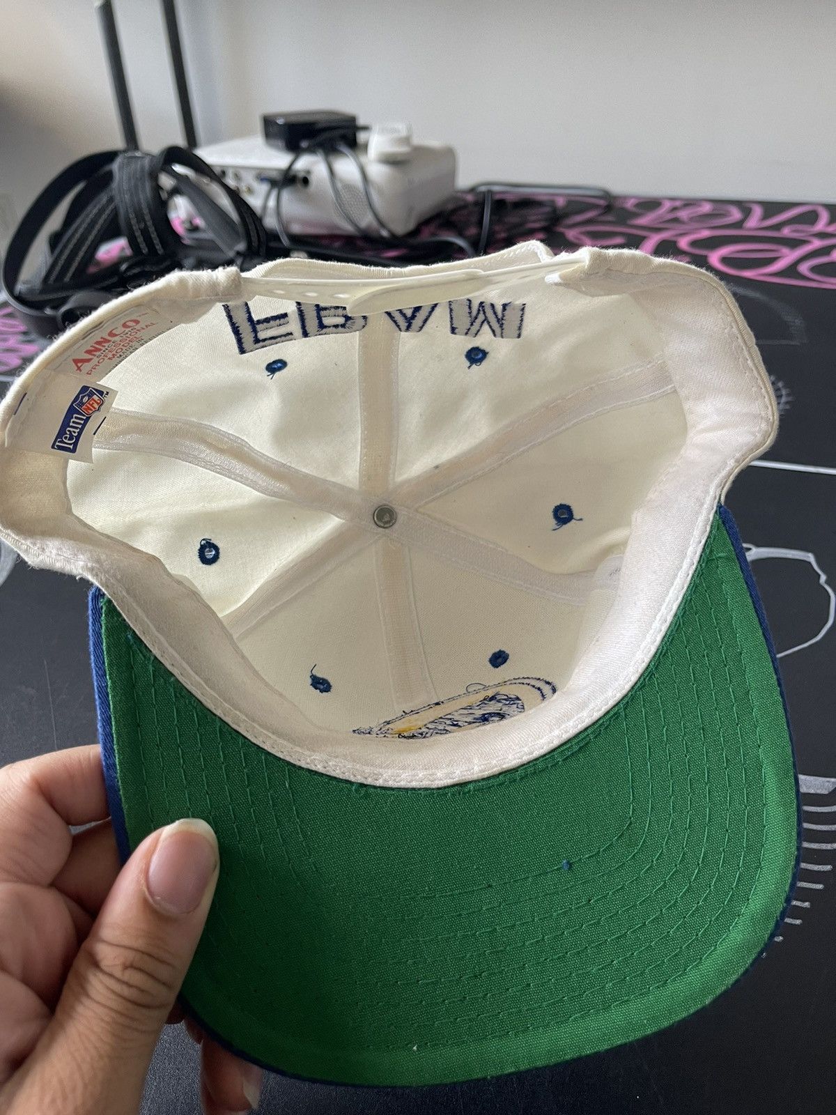 NFL × Vintage Vintage NFL Los Angeles Rams Snap back hat Size ONE SIZE - 9 Thumbnail
