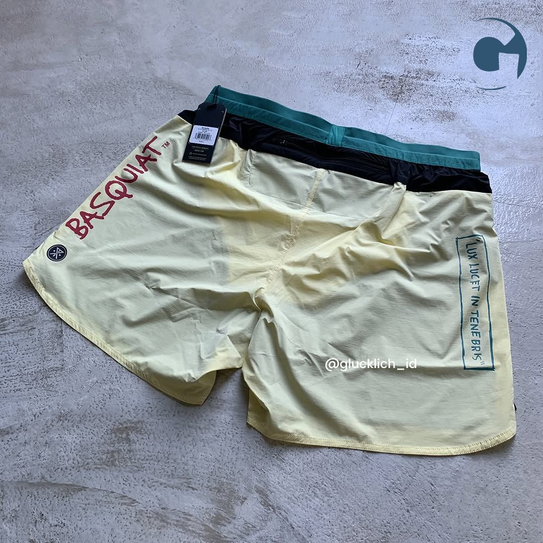 Roark Roark, Run Amok x Jean Michel Basquiat Alta 5” Short Size US 34 / EU 50 - 6 Thumbnail