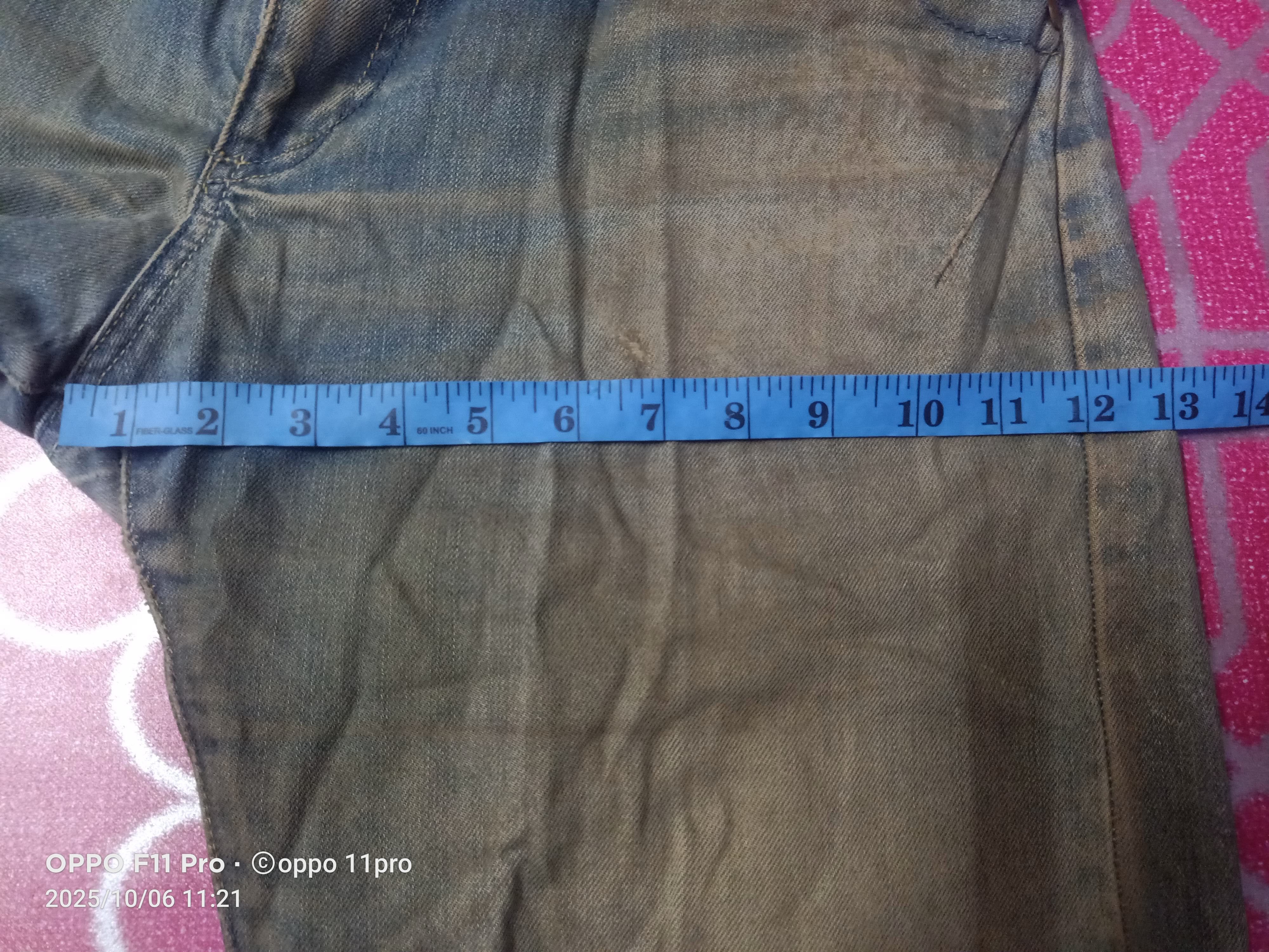 If Six Was Nine 🌟Zara Distressdenim Flare Men Denim 🌟 Size US 34 / EU 50 - 10 Thumbnail