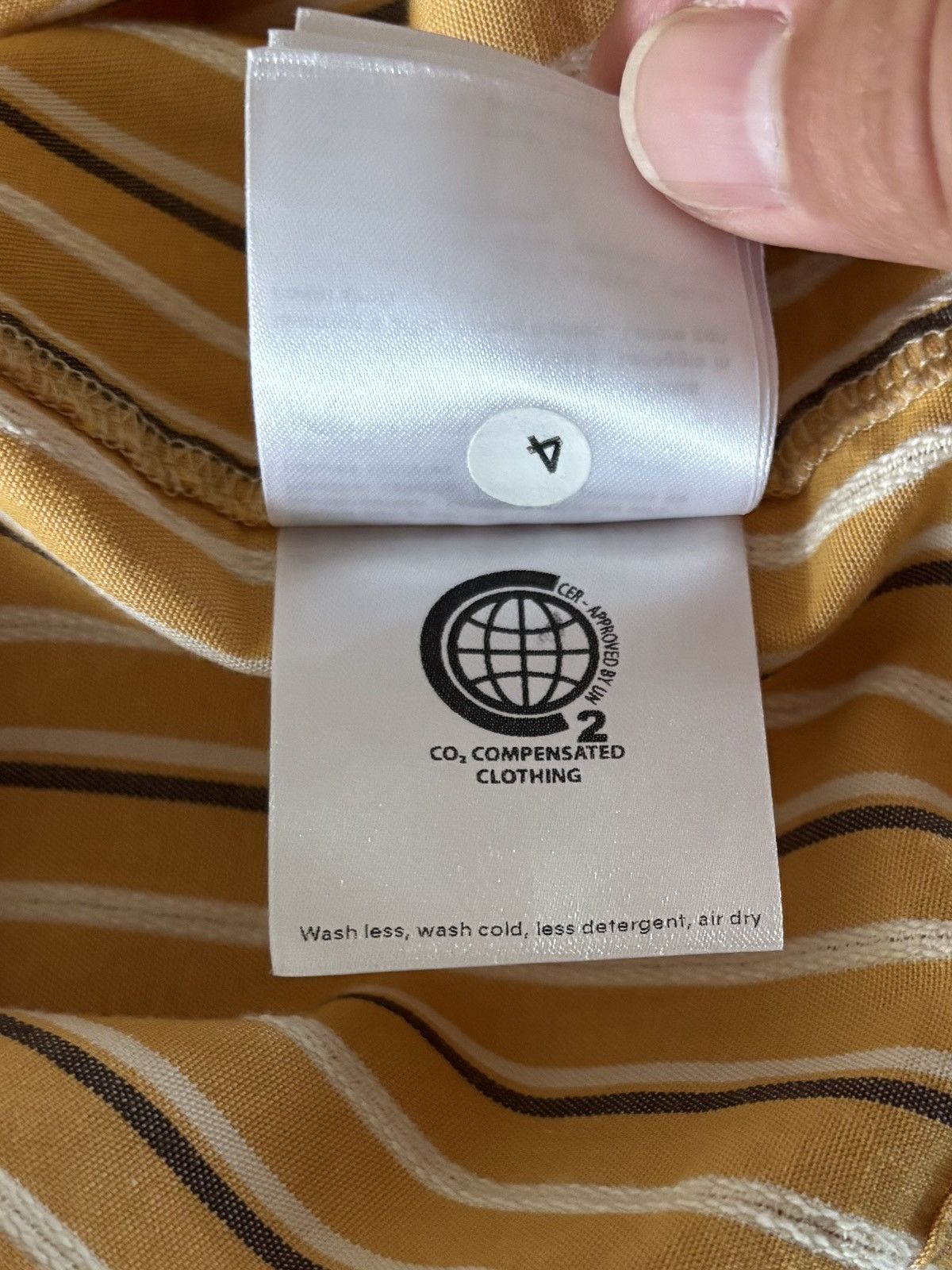 Wood Wood Wood Wood Japan Johan dobby stripe Cuban shirt. Size US M / EU 48-50 / 2 - 8 Thumbnail