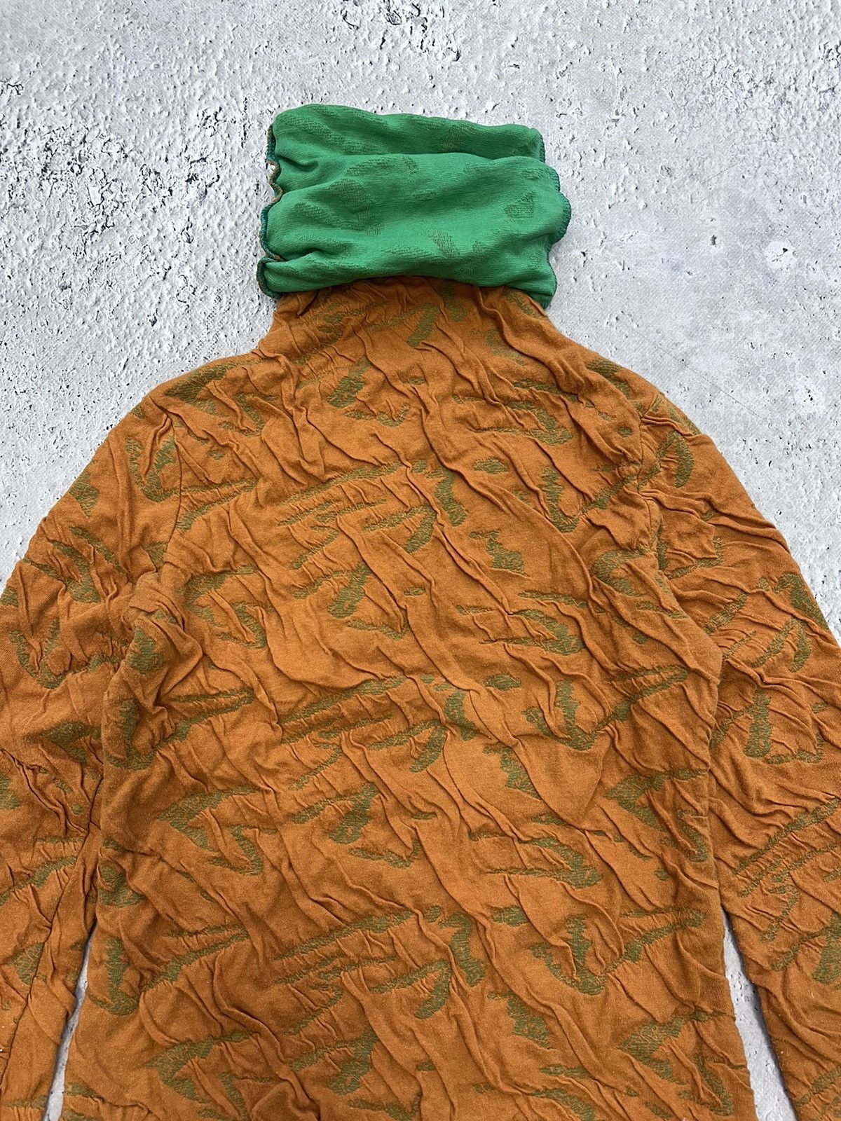 Hysteric Glamour × Vintage SALE💣💣 VINTAGE STRIPED 3D Maison Margiela style sweater Size US S / EU 44-46 / 1 - 3 Thumbnail