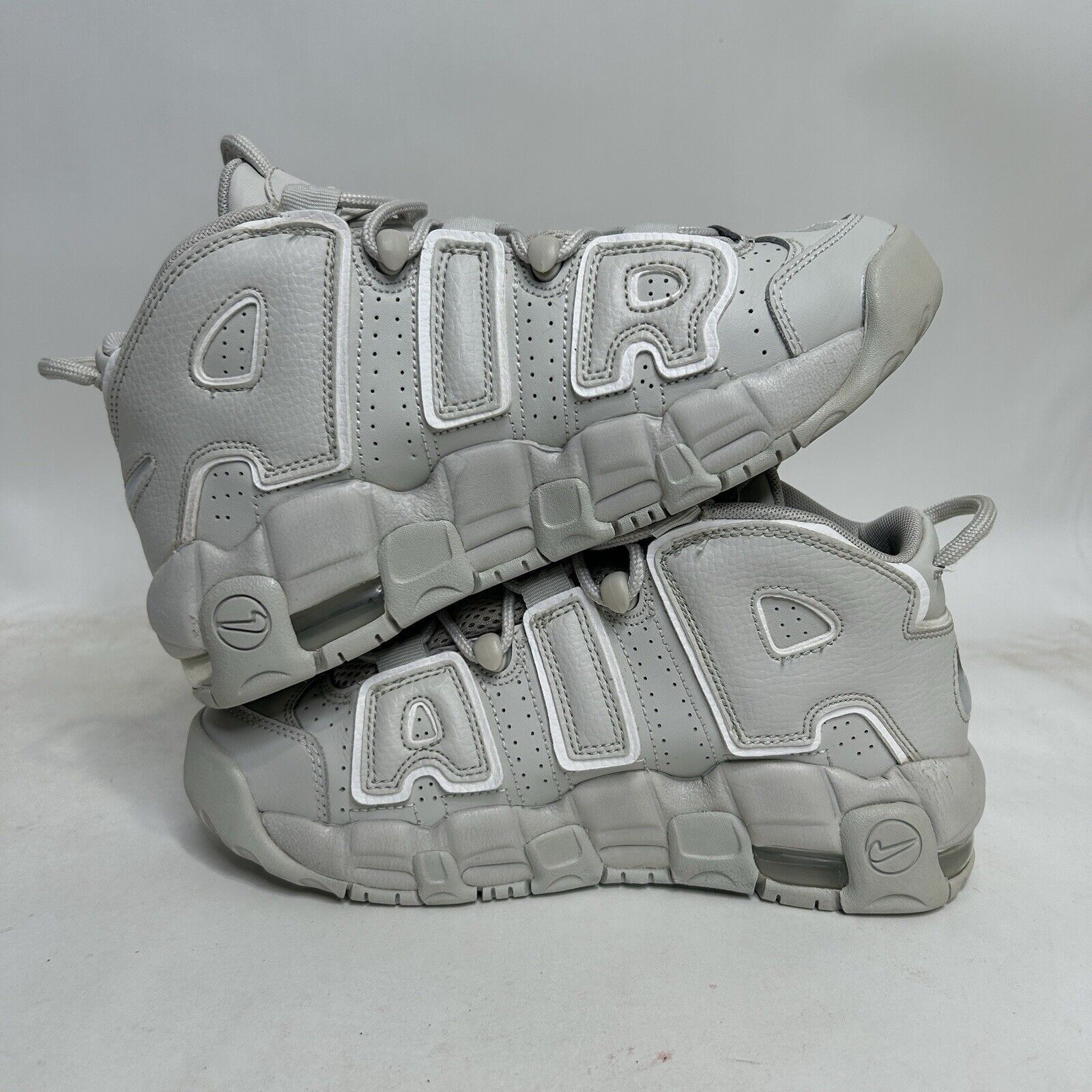 Nike Nike Air More Uptempo GS “Light Bone” 2024 Size US 6.5 / IT 36.5 - 3 Thumbnail