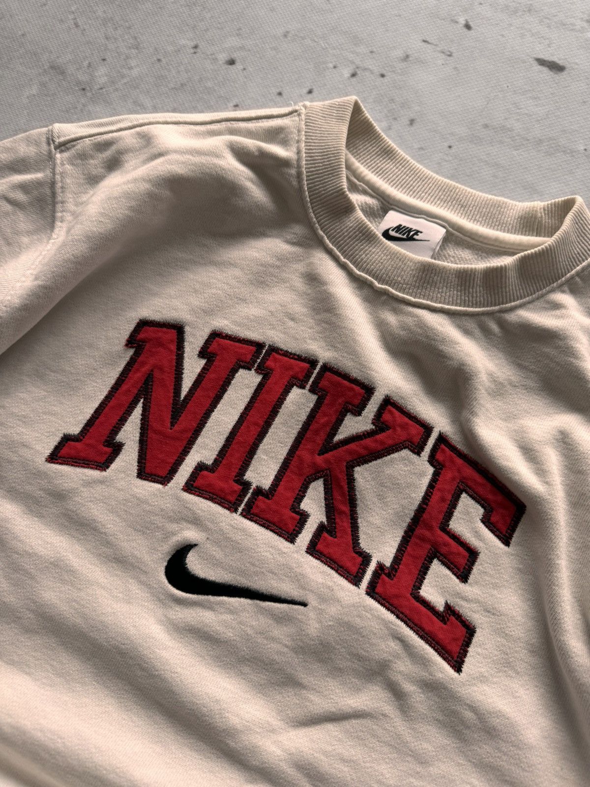 Nike × Vintage NIKE VINTAGE CENTER LOGO OVERSIZE BOXY SWEATSHIRT Size US M / EU 48-50 / 2 - 4 Thumbnail