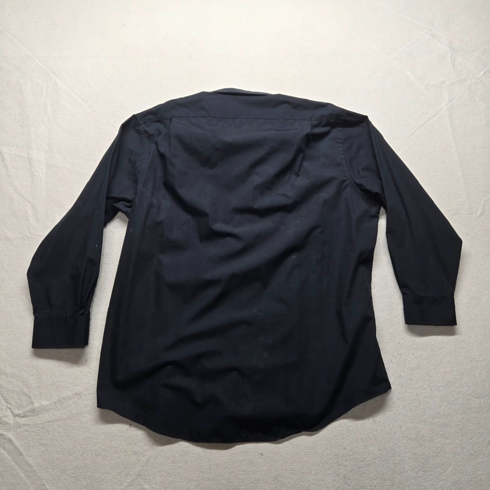 Vintage David Taylor Shirt Black Long Sleeve Button Down Pocket Classic Men's 17 32/33 Size US XL / EU 56 / 4 - 7 Thumbnail