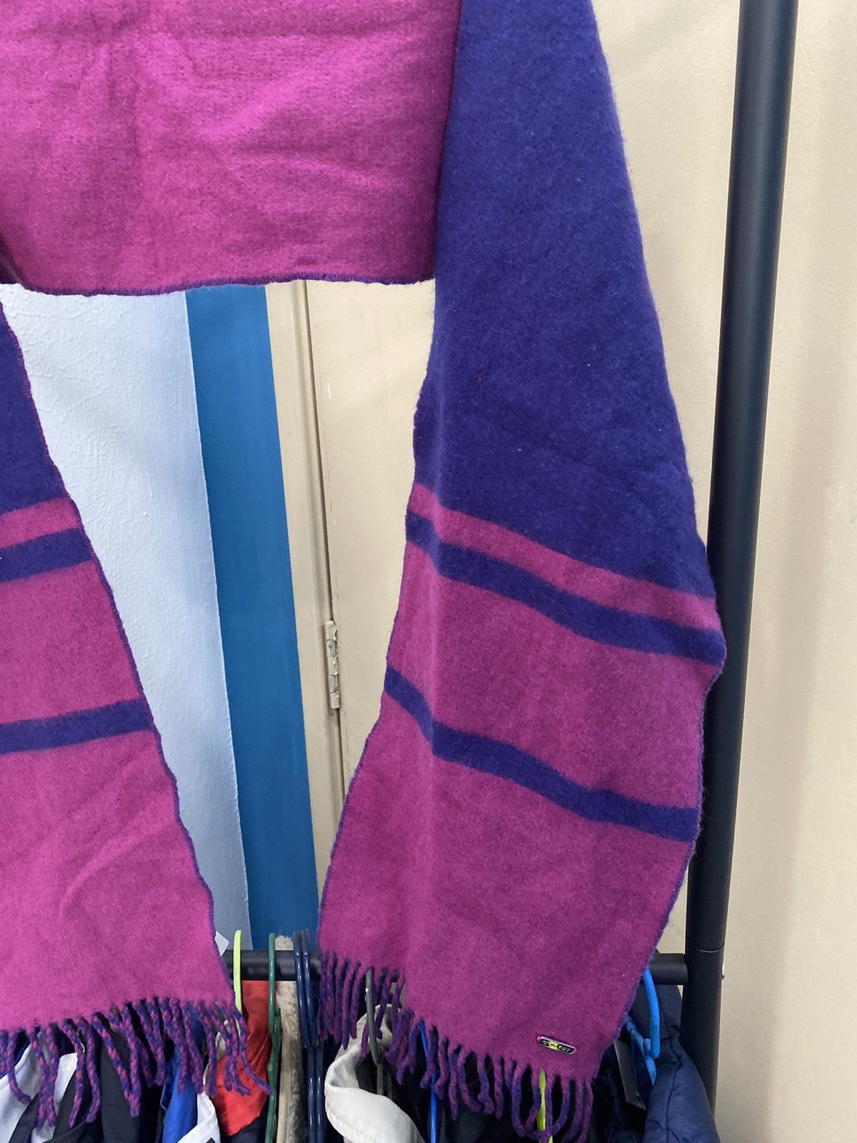 Coach COACH Carriage Wool Scarf #cyber24 Size ONE SIZE - 3 Thumbnail