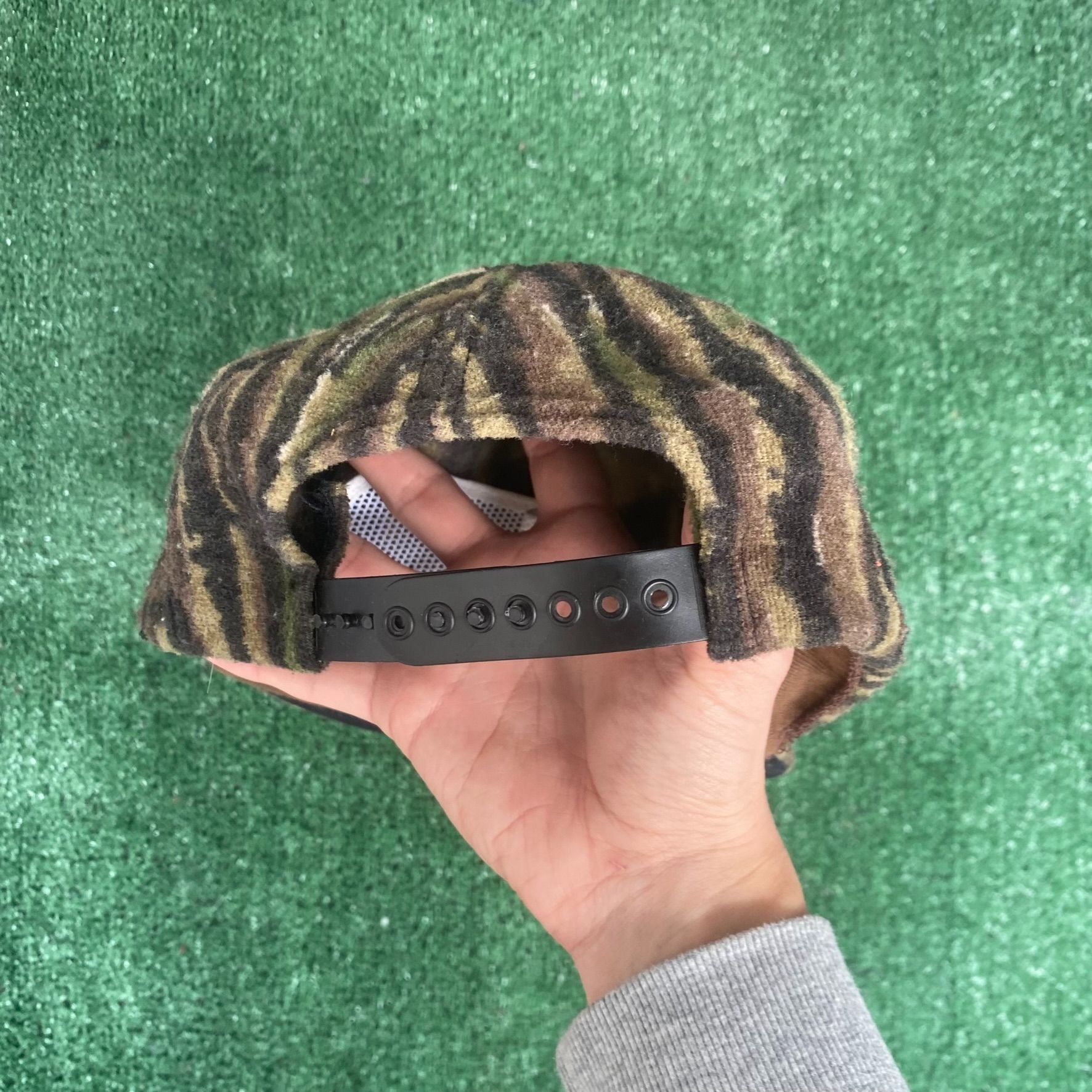 Vintage Vintage 80s Camo Snapback Hat Camouflage Cap Size ONE SIZE - 5 Thumbnail